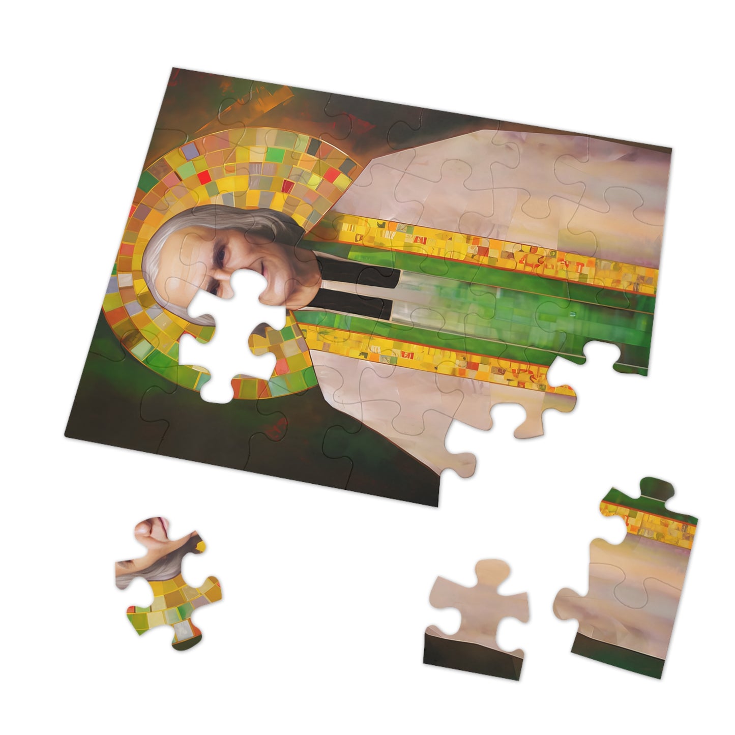 Saint John Vianney - Puzzle and Keepsake Tin - Religious Jigsaw Puzzle (30, 110, 252, 500,1000-Piece) - Religious Puzzle