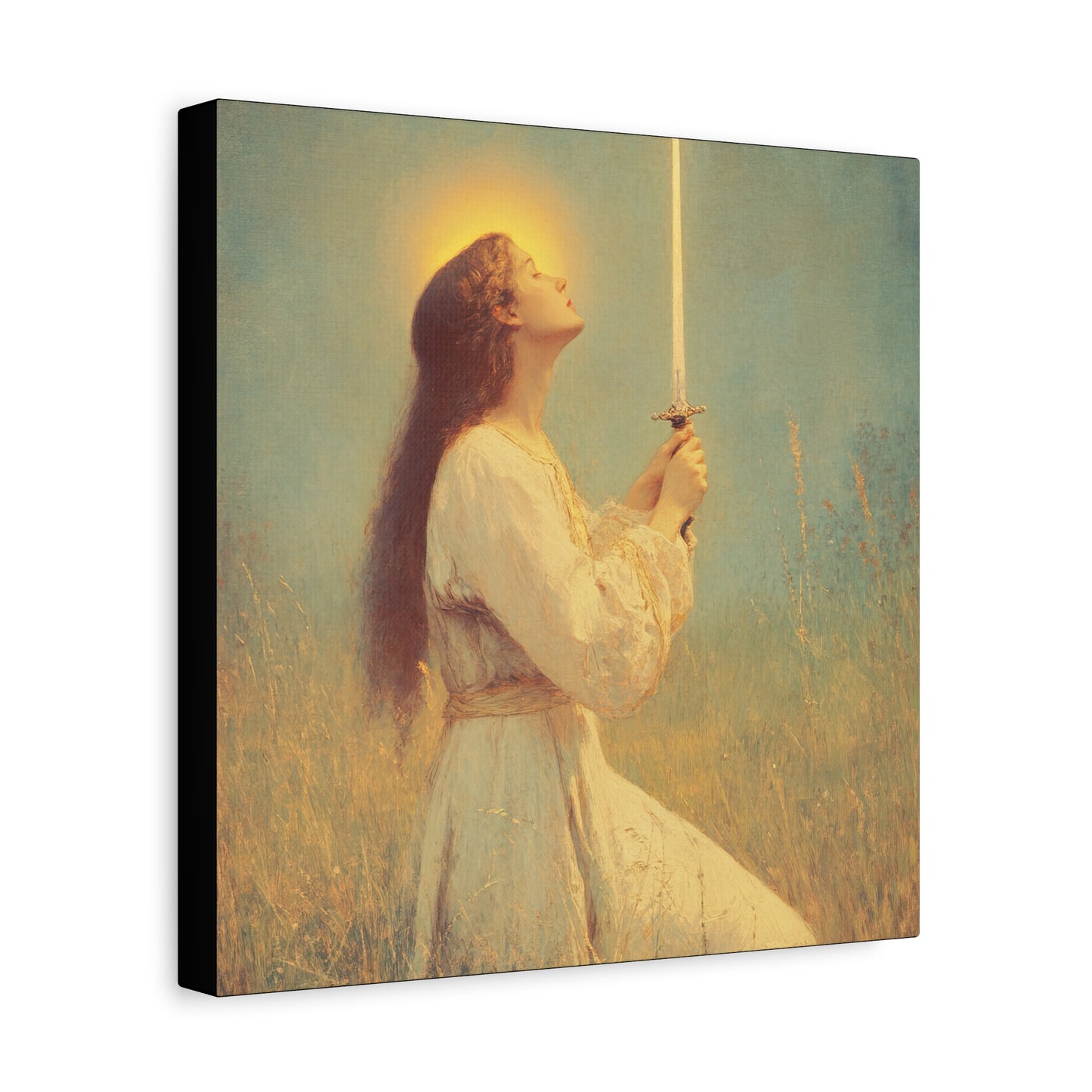 St. Joan of Arc - Catholic Saint Canvas Print