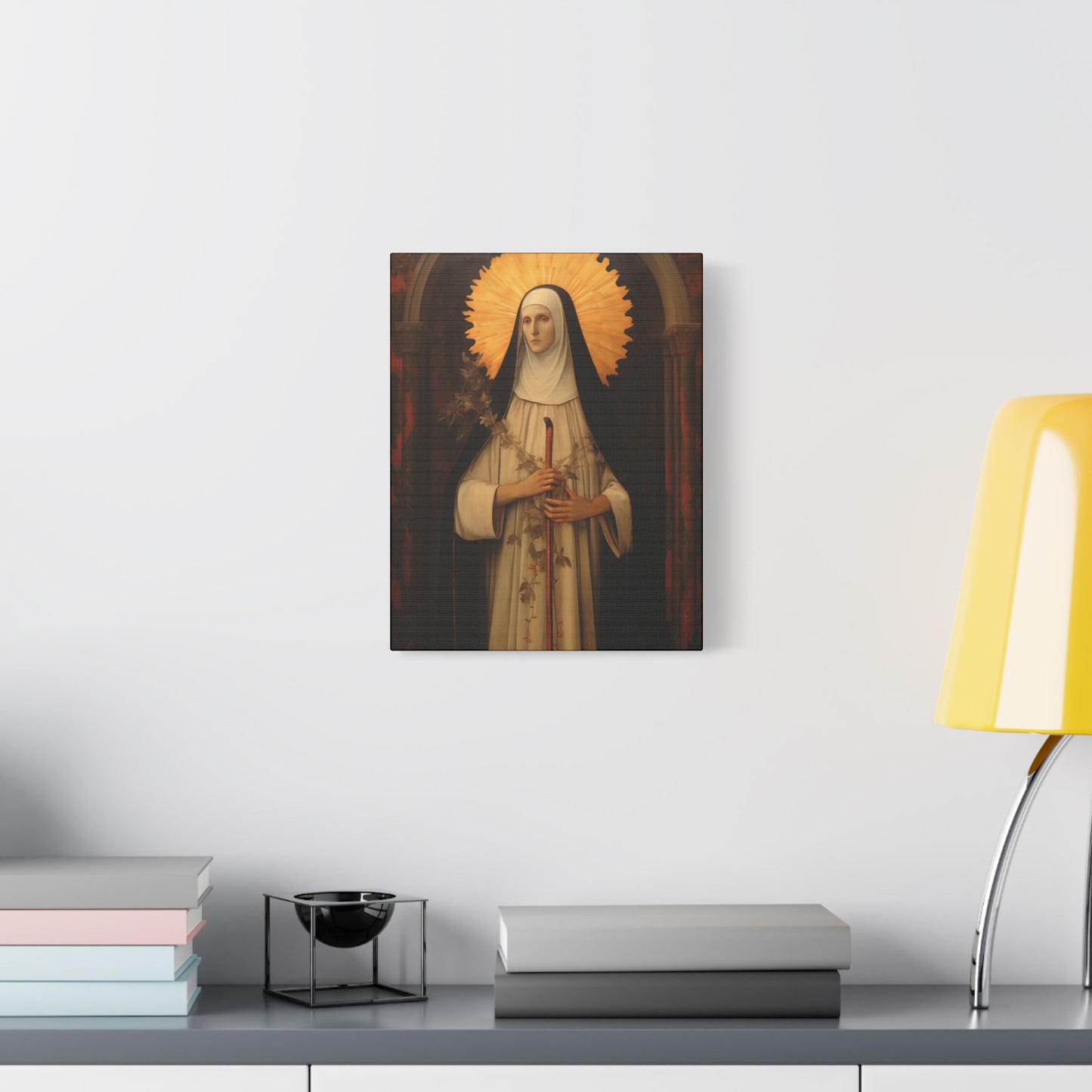 Saint Margaret of Castello - Museum Wrapped Canvas - Sanctified Souls Print - Religious Art for your Home - Blessed Margaret of Castello