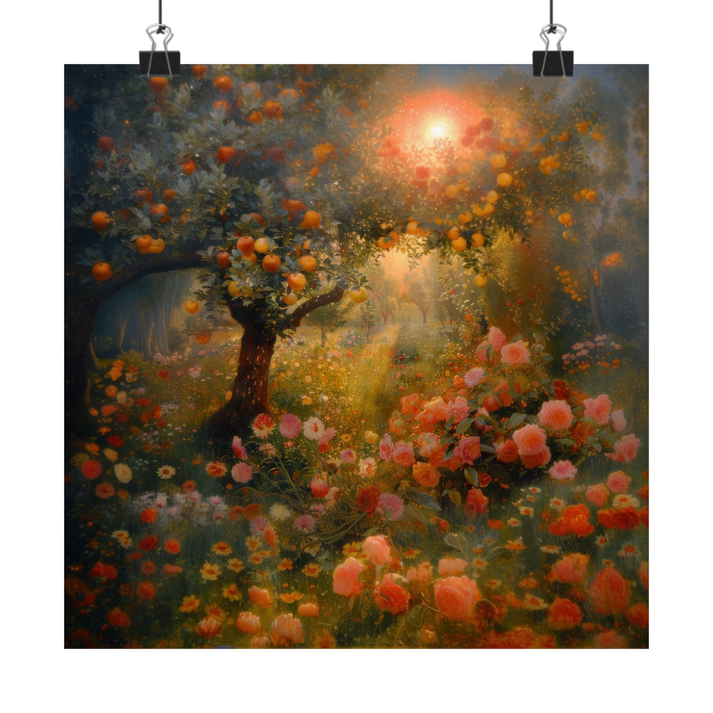 Eden in the Morning of the World - Sanctified Souls Print - Multiple Sizes - Premium Matte Vertical Posters