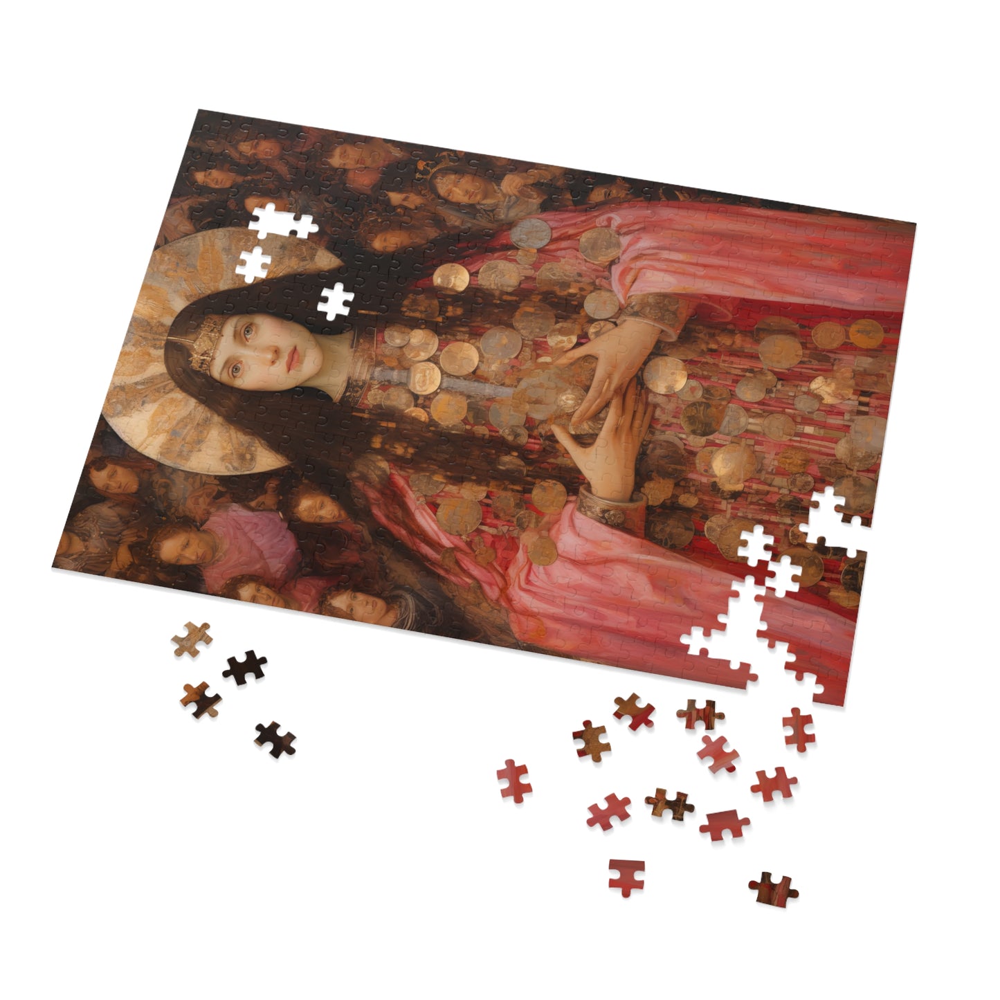Saint Praxedes - Puzzle and Keepsake Tin - Religious Jigsaw Puzzle (30, 110, 252, 500,1000-Piece) - Religious Puzzle