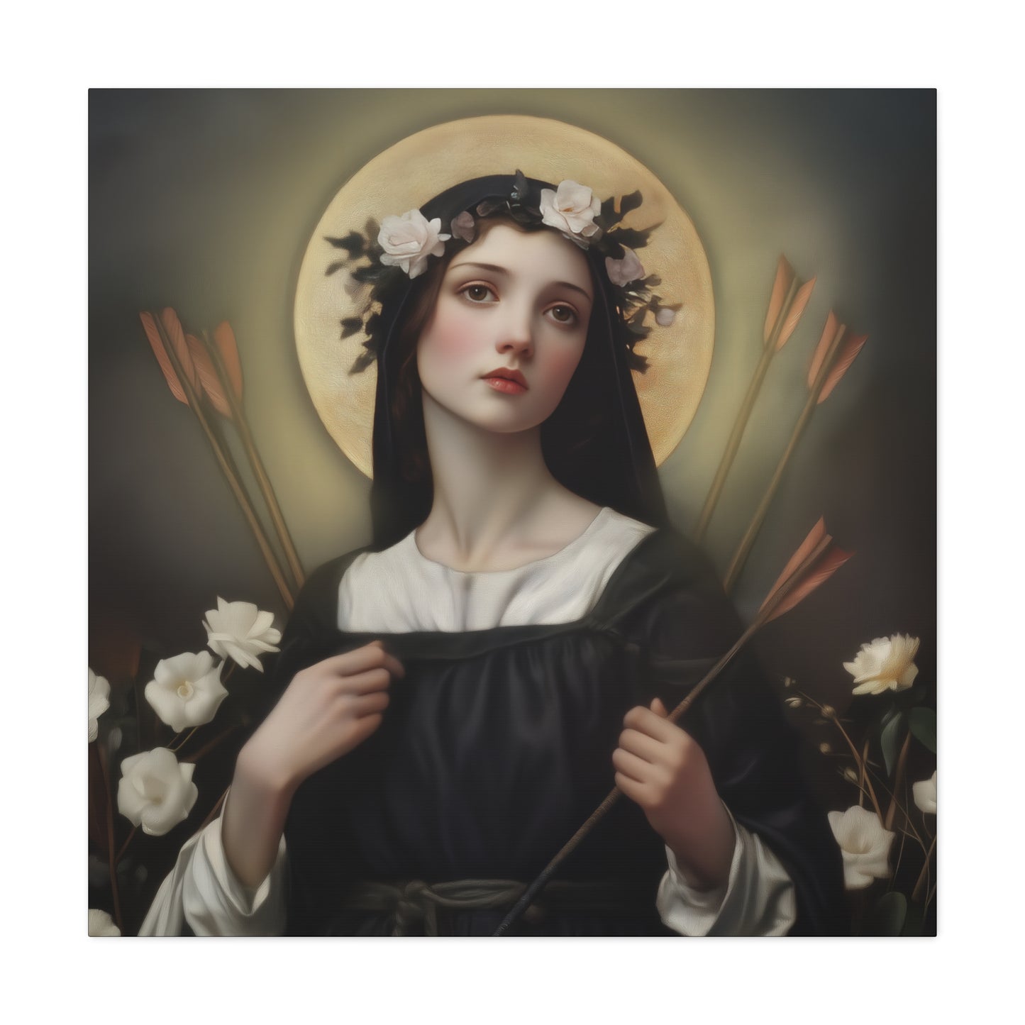 Saint Dorothy of Montau - Gallery Wrapped Canvas - Print - Religious Art for your Home - Catholic Art