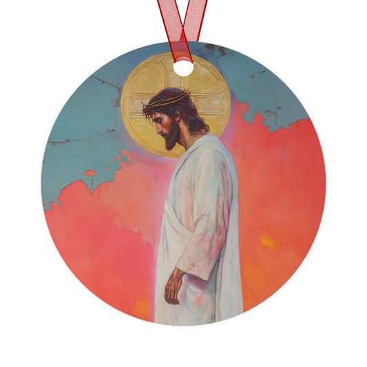 From the Tomb, Eternal Life Ornament - Religious Holiday Christmas Ornament and Keepsake - Double sided Keepsake