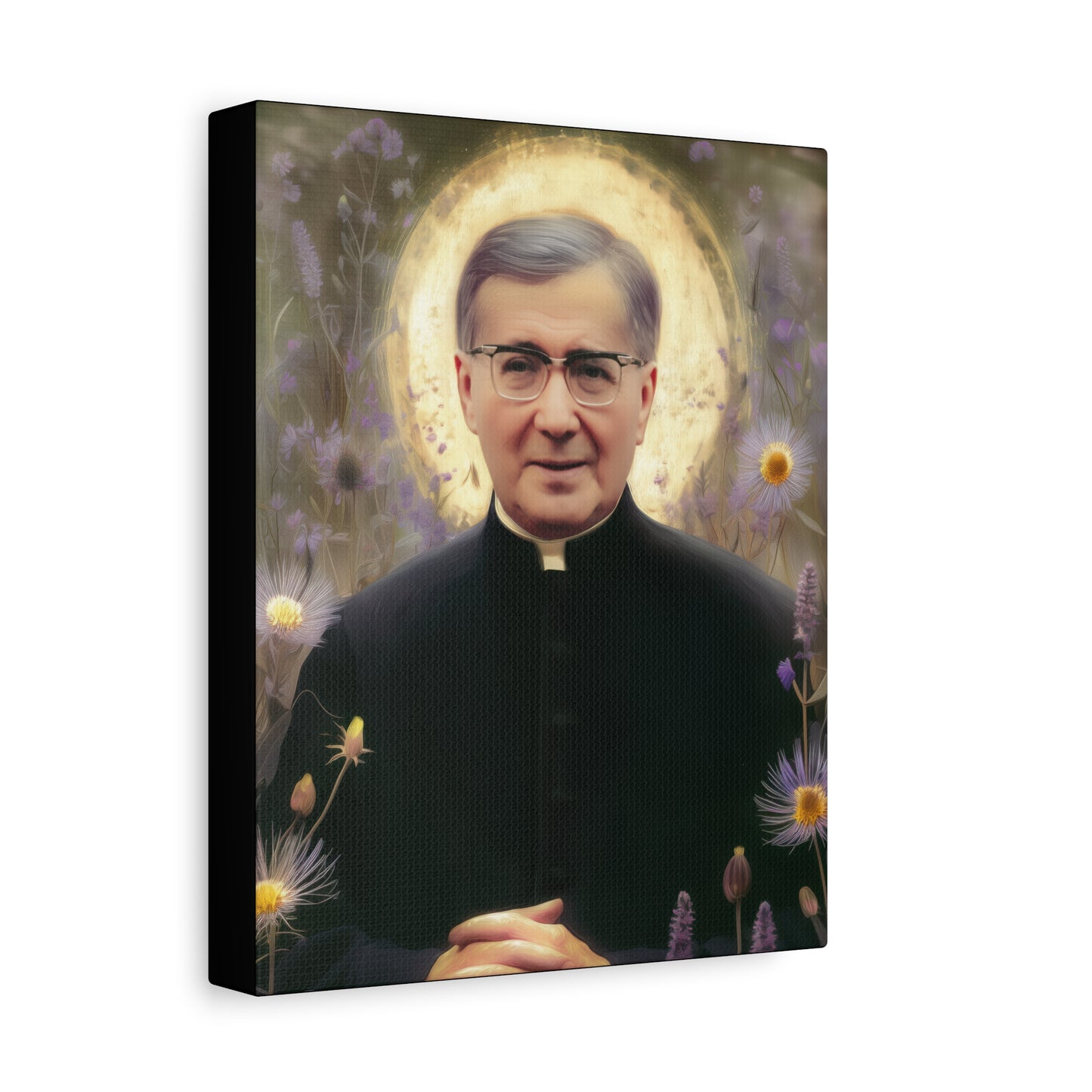 Saint Josemaría Escrivá - Museum Wrapped Canvas - Print - Religious Art for your Home - Christian print