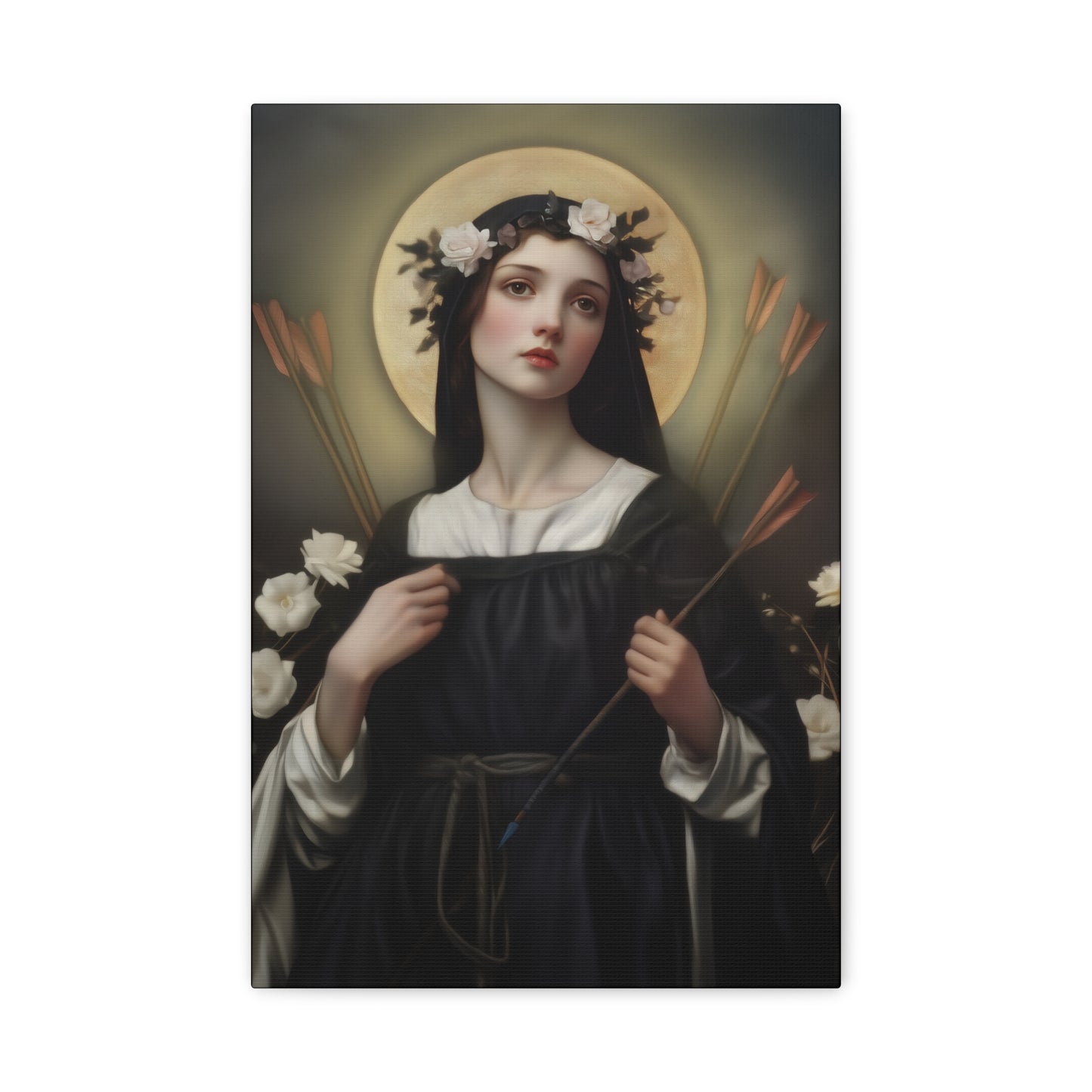 Saint Dorothy of Montau - Gallery Wrapped Canvas - Print - Religious Art for your Home - Catholic Art