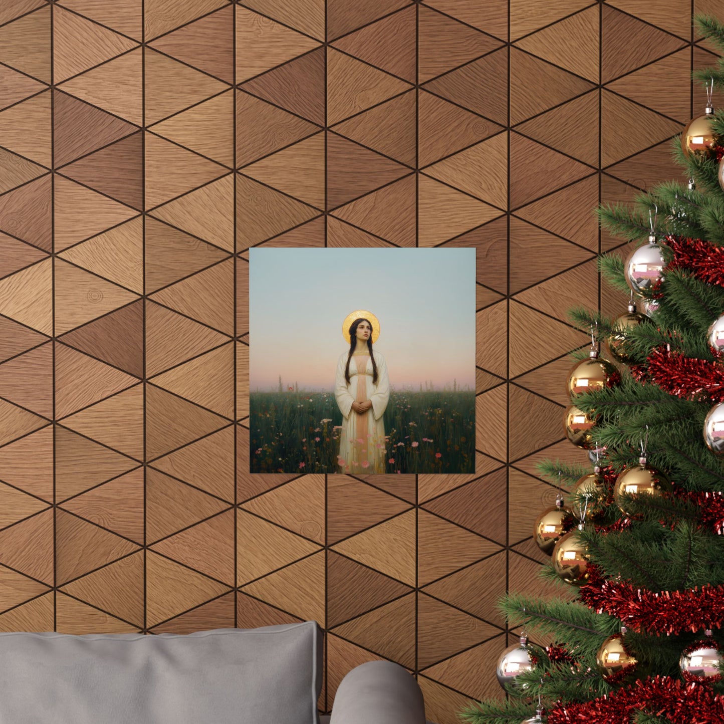 Saint Sabina - Sanctified Souls Print - Multiple Sizes - Premium Matte Vertical Posters - Patron Saint Art