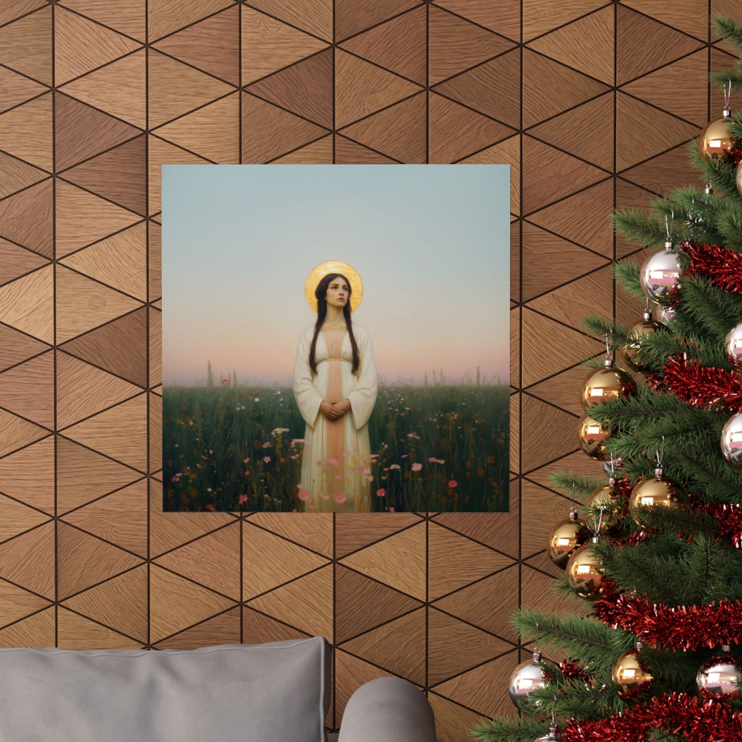 Saint Sabina - Sanctified Souls Print - Multiple Sizes - Premium Matte Vertical Posters - Patron Saint Art