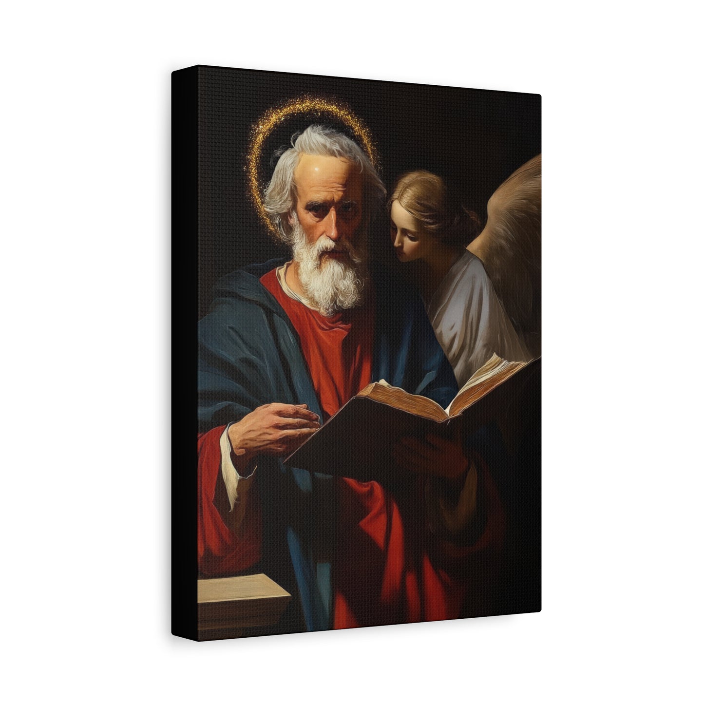 Saint Matthew the Apostle - Gallery Wrapped Canvas - Print - Religious Art for your Home - Catholic