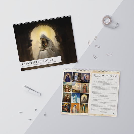 Our Lady - Mother Mary - Catholic Liturgical Calendar 2026 - Saints, Solemnities & Marian Feast Days - Christmas Gift - Catholic Calendar