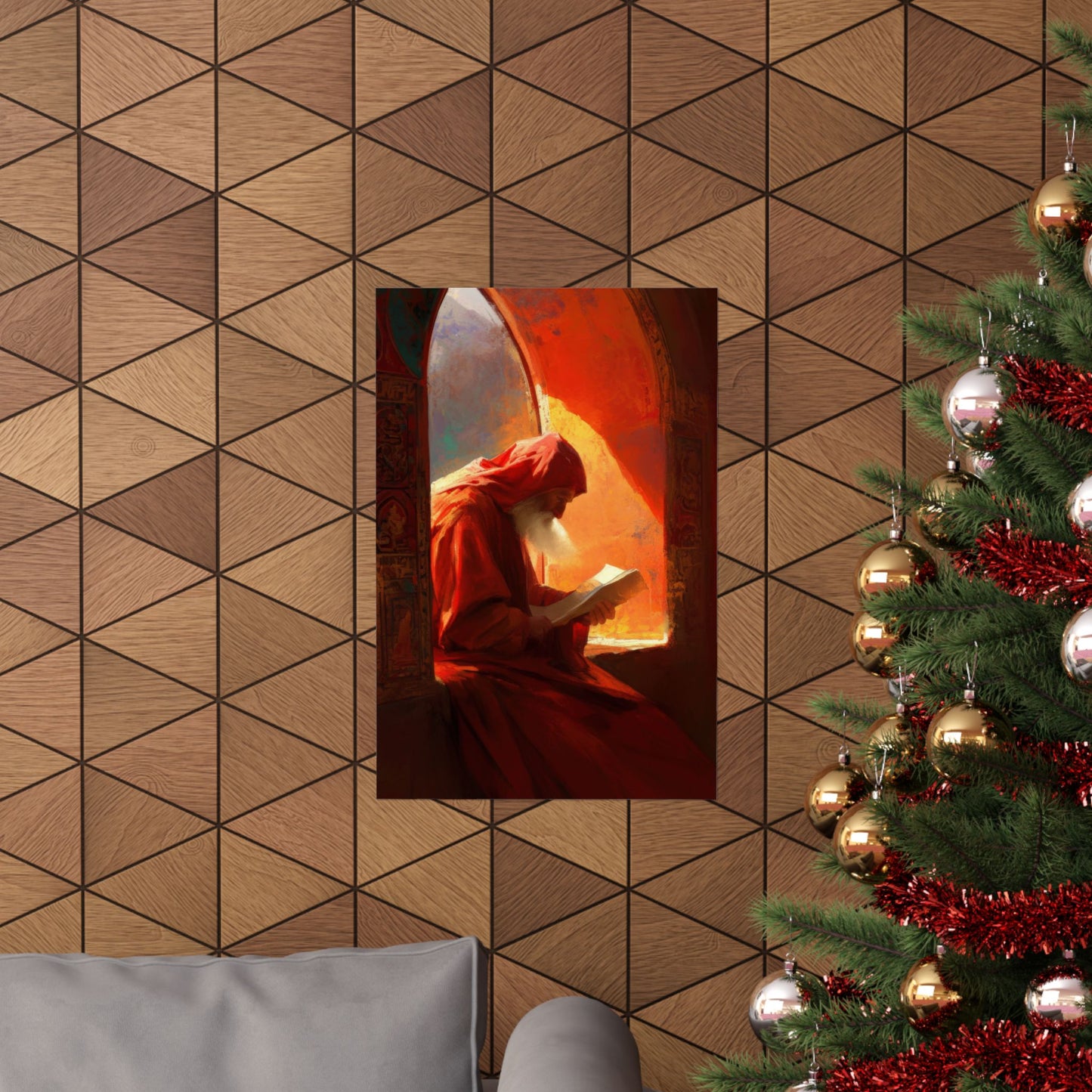 Isaiah and the Promise of the Holy One - Sanctified Souls Print - Multiple Sizes - Premium Matte Vertical Posters