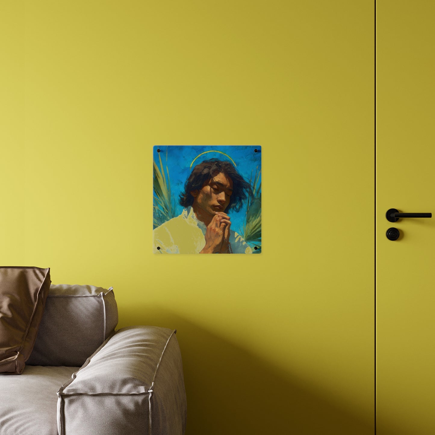Saint Lorenzo Ruiz Wall Art Panel - Ready to Hang Acrylic Print - Catholic Saint Art - Patron Saint Print - Martyr Art