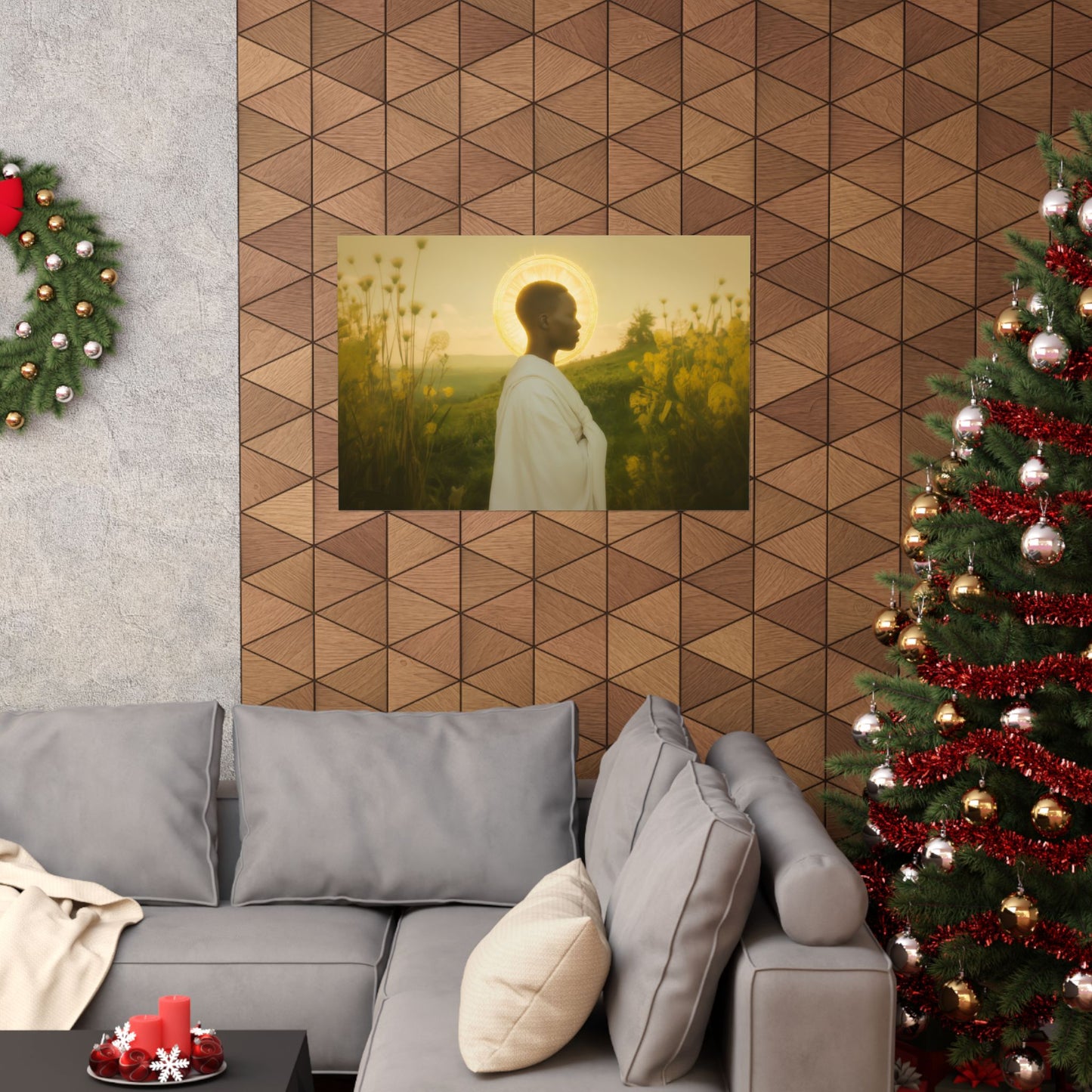 Saint Charles Lwanga- Sanctified Souls Print - Multiple Sizes - Premium Posters - Catholic Art - Christian Home Decor Artwork