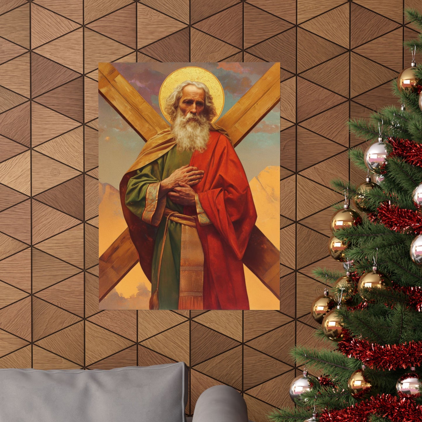 Copy of Copy of Saint John the Apostle - Sanctified Souls Print - Multiple Sizes - Premium Matte Vertical Posters
