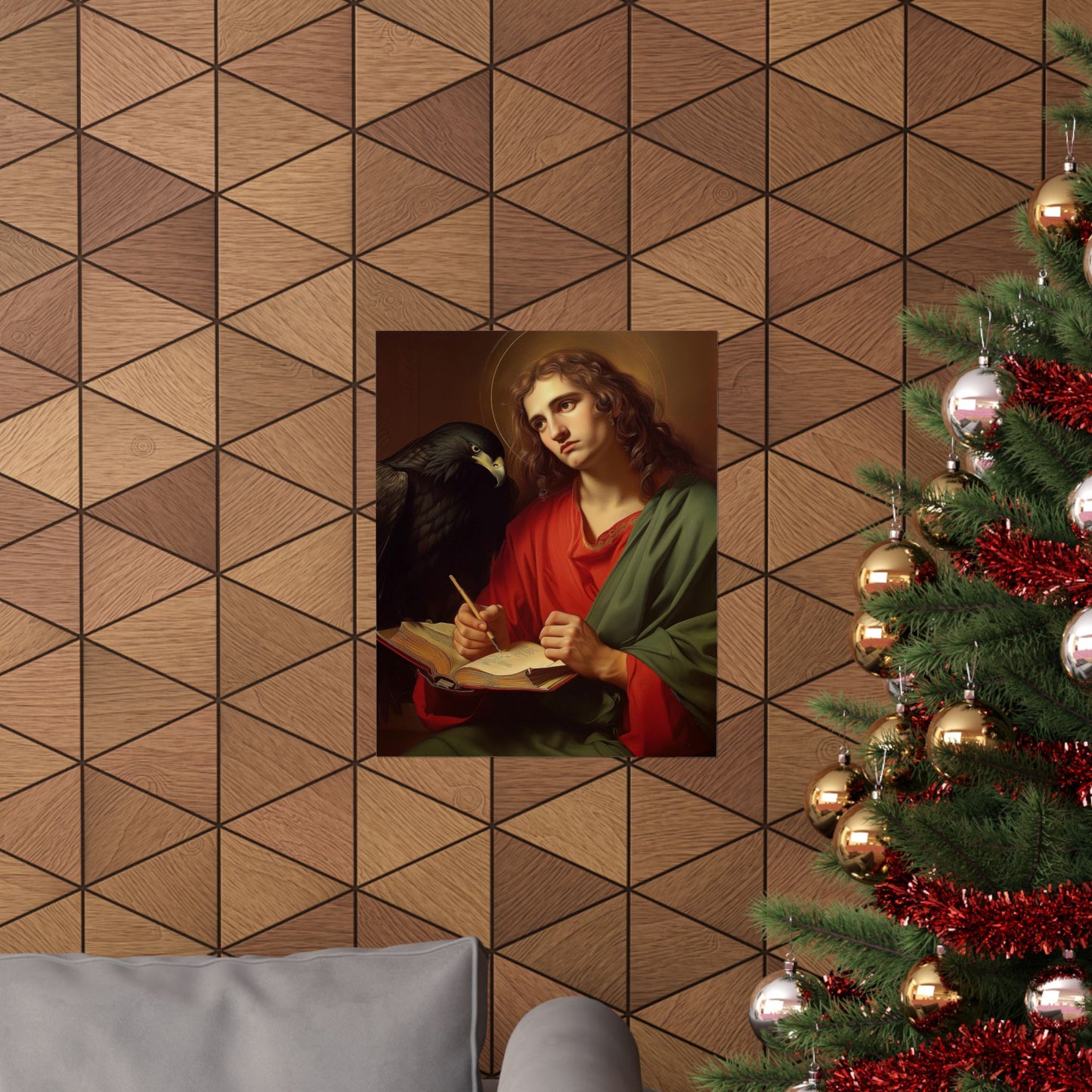 Saint John the Apostle - Sanctified Souls Print - Multiple Sizes - Premium Matte Vertical Posters