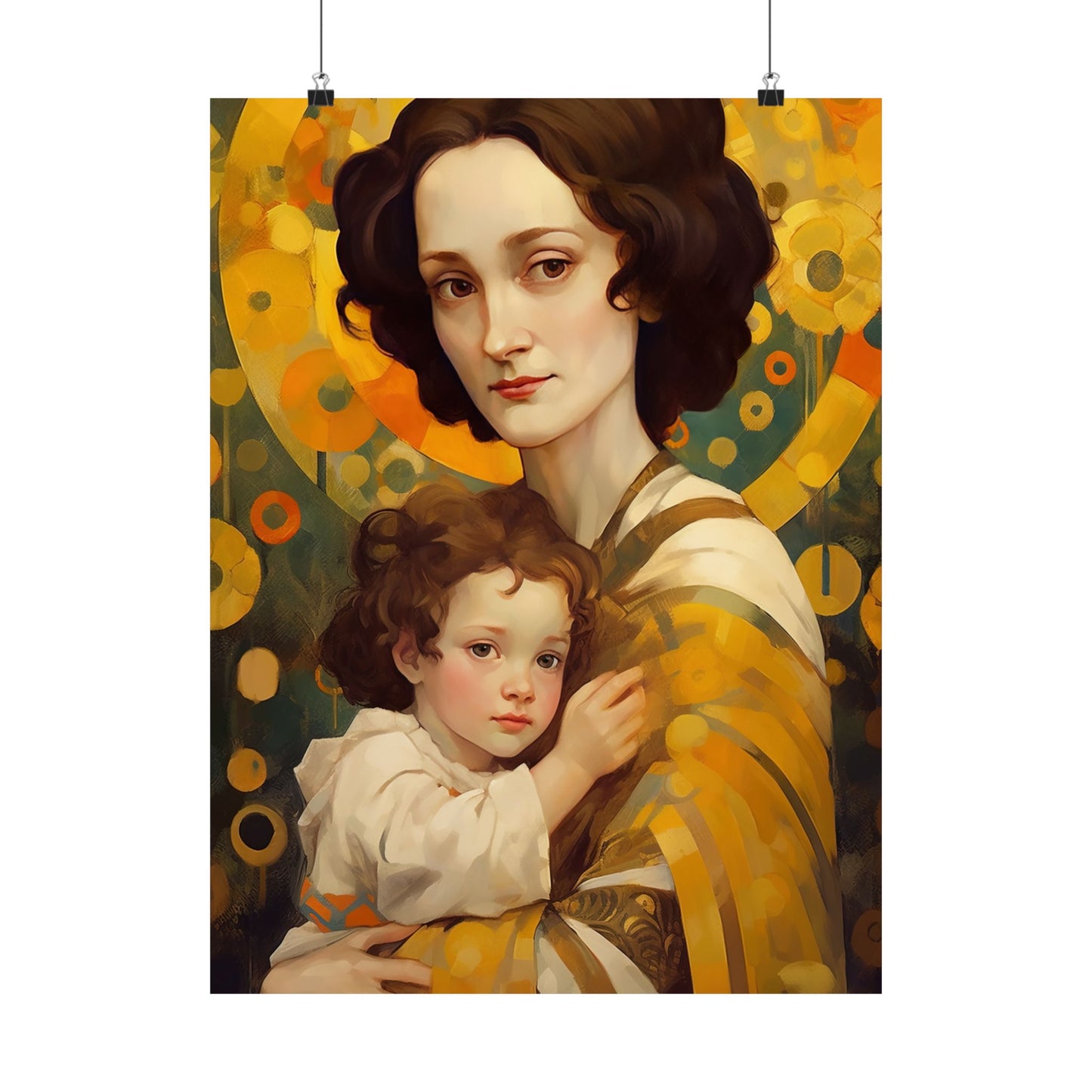 Saint Gianna Beretta Molla  Print - Sanctified Souls Print - Multiple Sizes - Premium Matte Vertical Posters