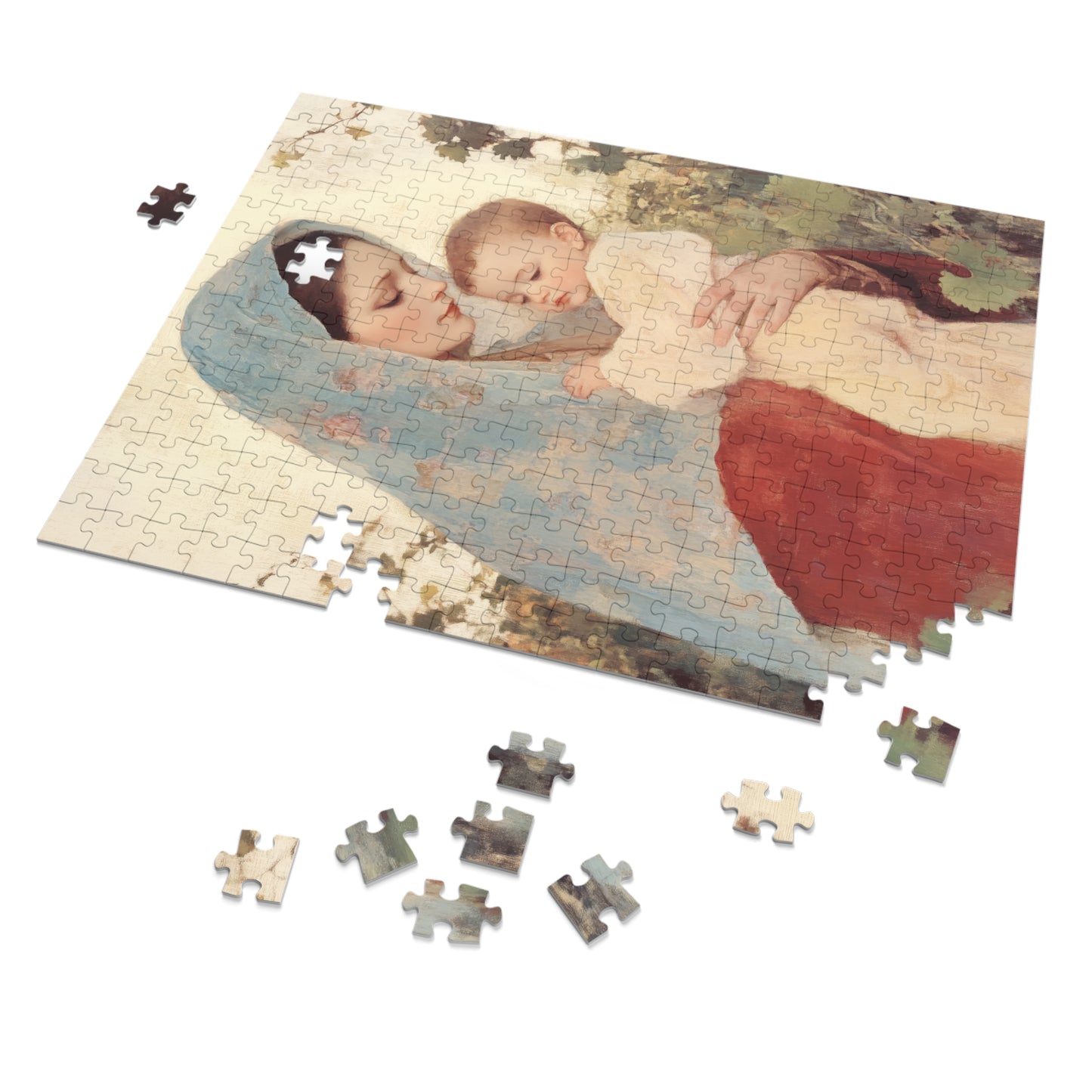 Our Lady of the Grapes / Out Lady of the Harvest - Puzzle & Keepsake Tin - Religious Jigsaw Puzzle (30, 110, 252, 500,1000-Piece)