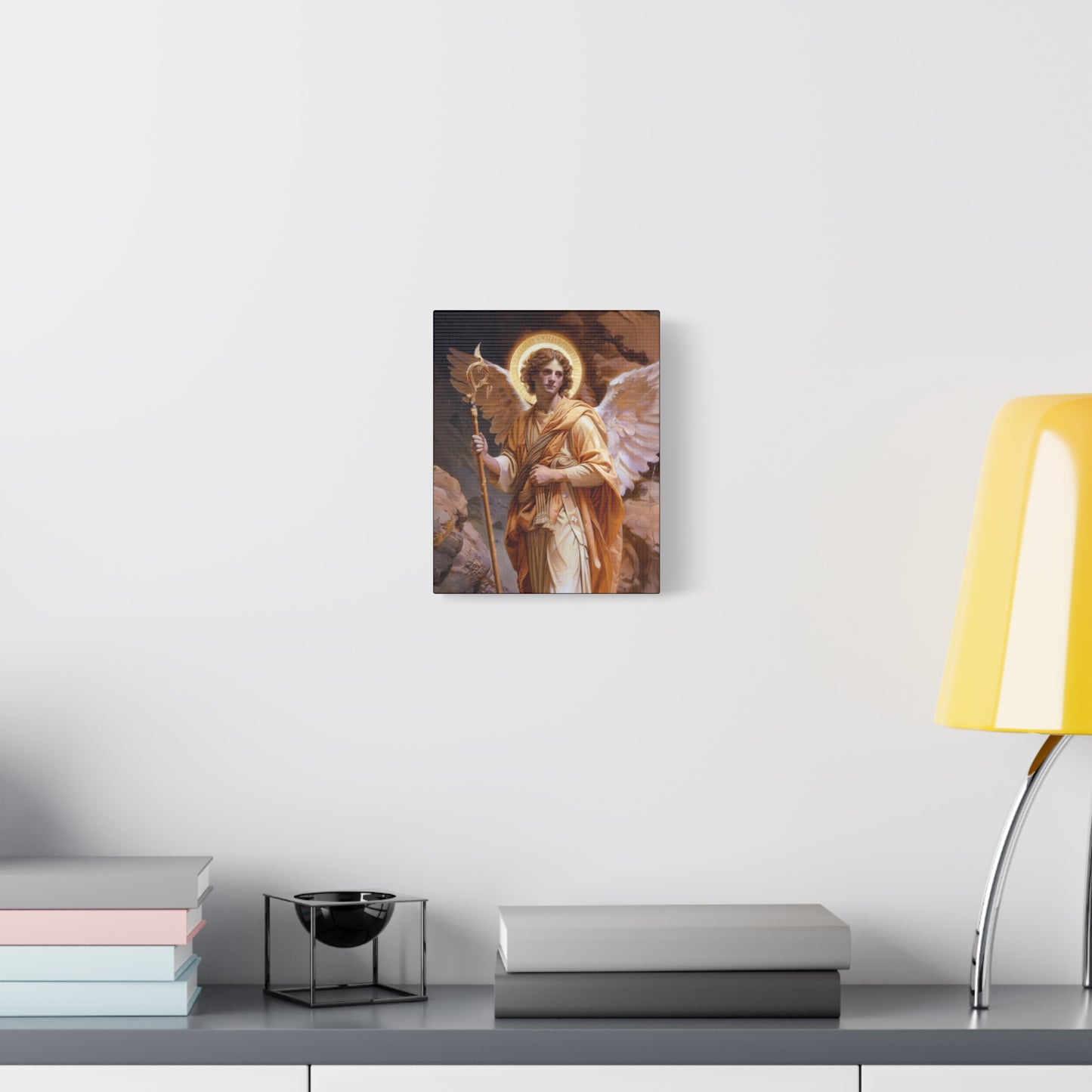 Saint Raphael the Archangel - Gallery Wrapped Canvas - Print - Religious Art for your Home - Catholic