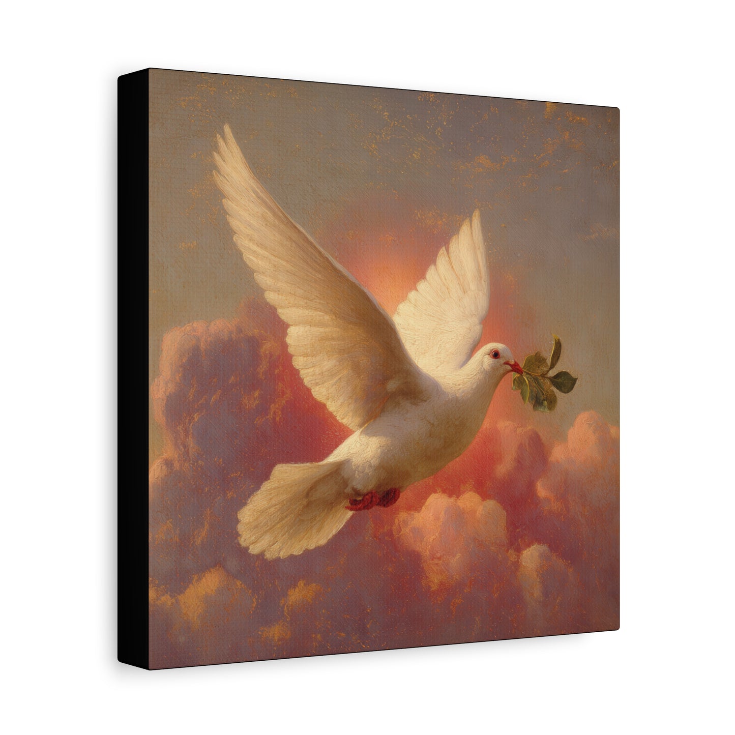 The Spirit Who Restored the Horizon - Holy Spirit - The Dove- Gallery Wrapped Canvas - Print - Religious Art for your Home - Catholic