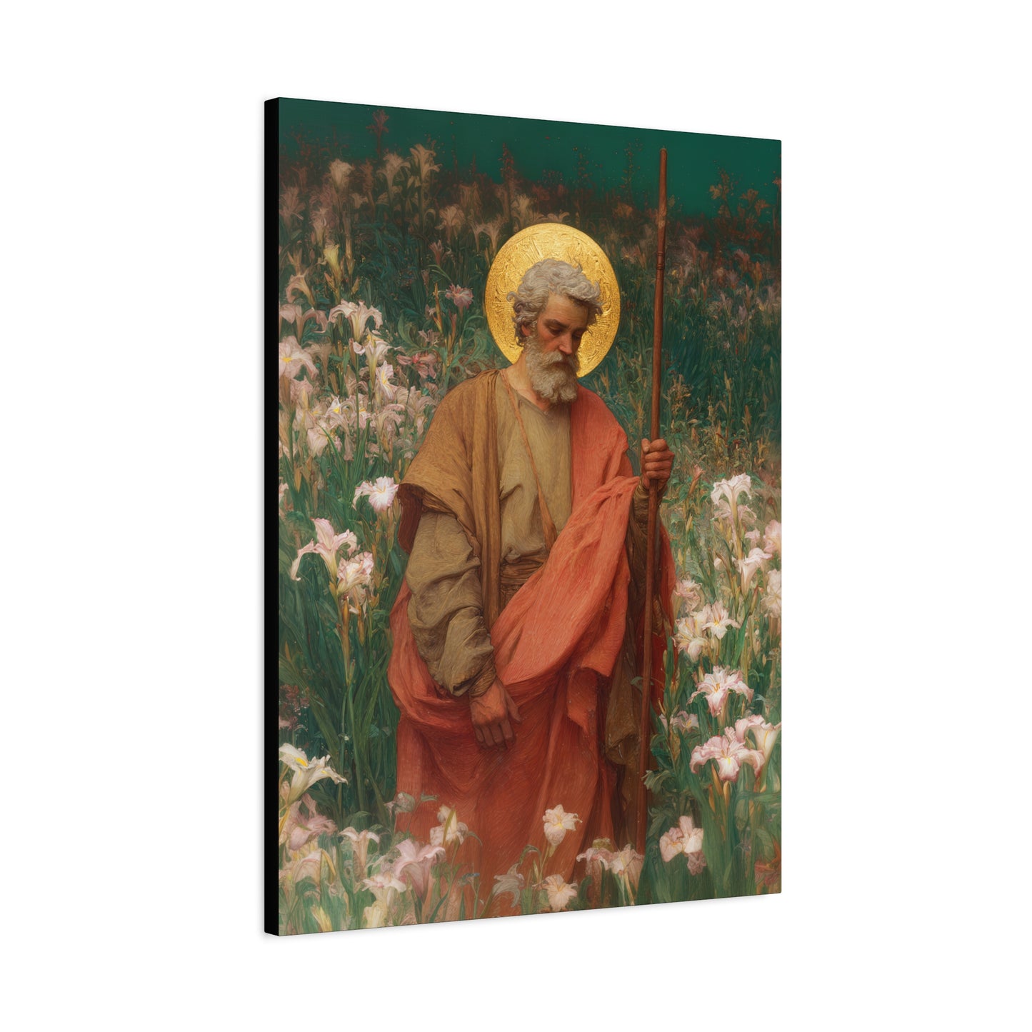 Saint James the Lesser -  Museum Wrapped Canvas - Sanctified Souls Print - Religious Art for your Home - Catholic Patron Saint Art