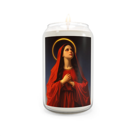 Mary the Blessed Virgin - Scented Prayer Candle, 13.75oz - Tall Size - Religious Prayer Candle - Catholic Art