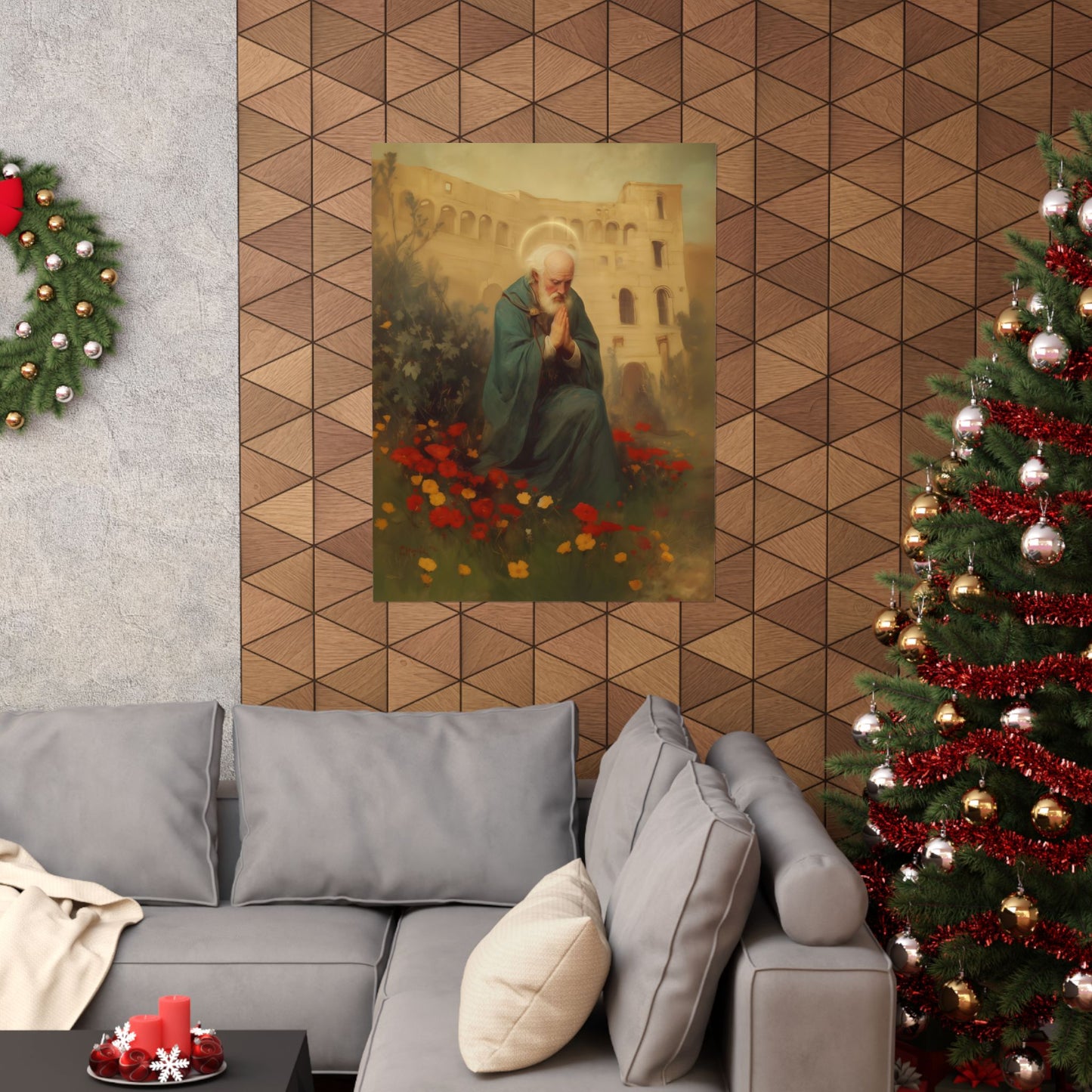 Saint Cyprian -  Catholic Art - Multiple Sizes - Premium Posters - Catholic Art - Christian Home - Catholic Saint Art