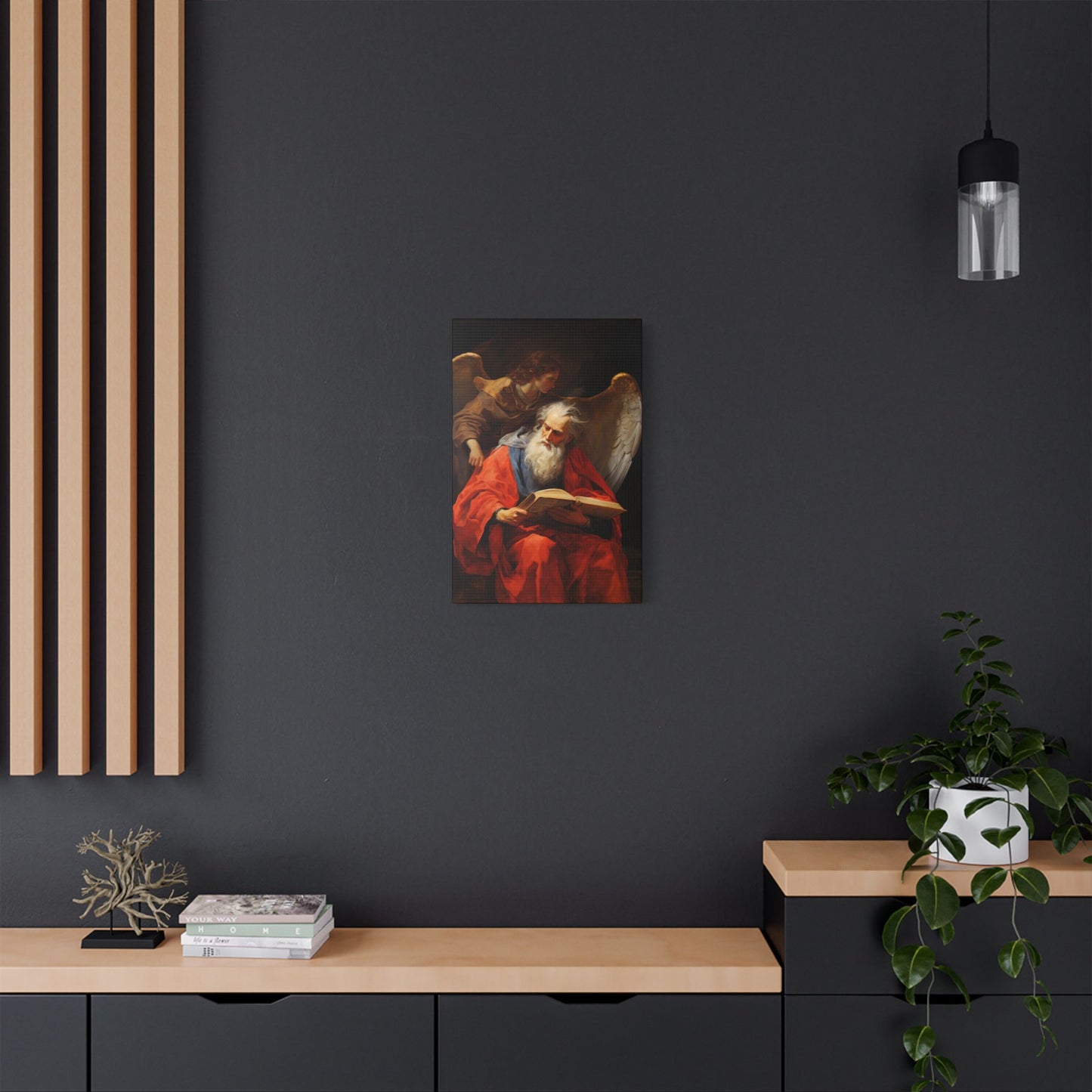 Saint Matthew the Apostle - Museum Wrapped Canvas - Sanctified Souls Print - Religious Art for your Home