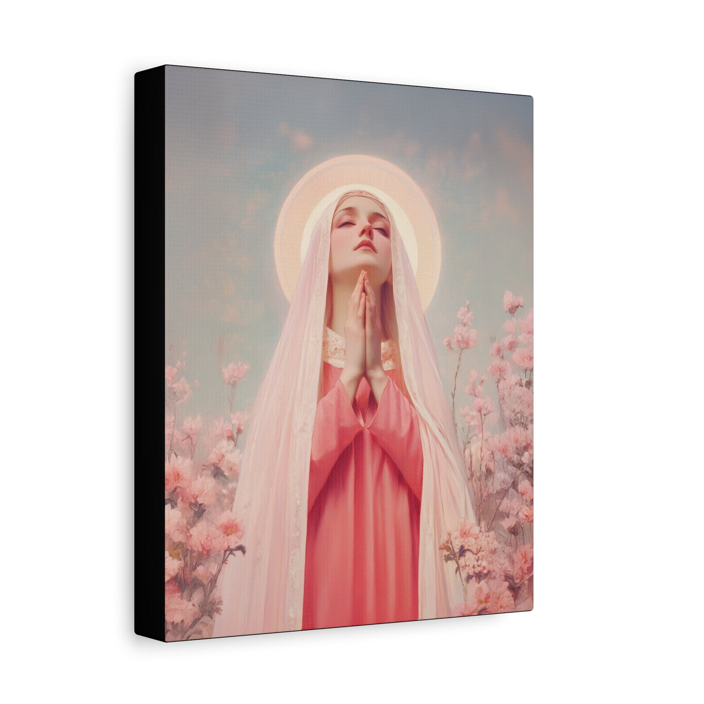 Saint Illuminata - Gallery Wrapped Canvas - Print - Religious Art for your Home - Catholic Art Print