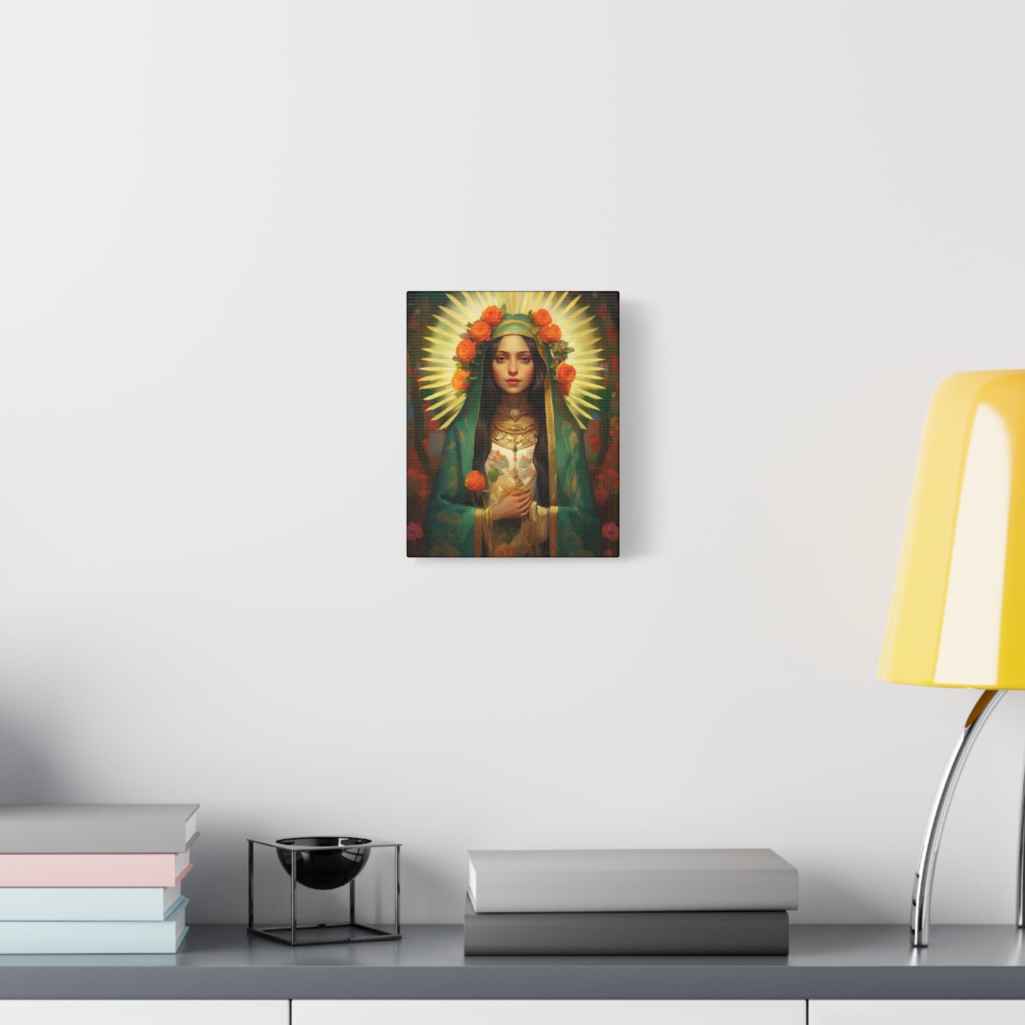 Patroness of Hope Our Lady of Guadalupe Museum Wrapped Canvas Print - Multiple Sizes - Catholic Home art
