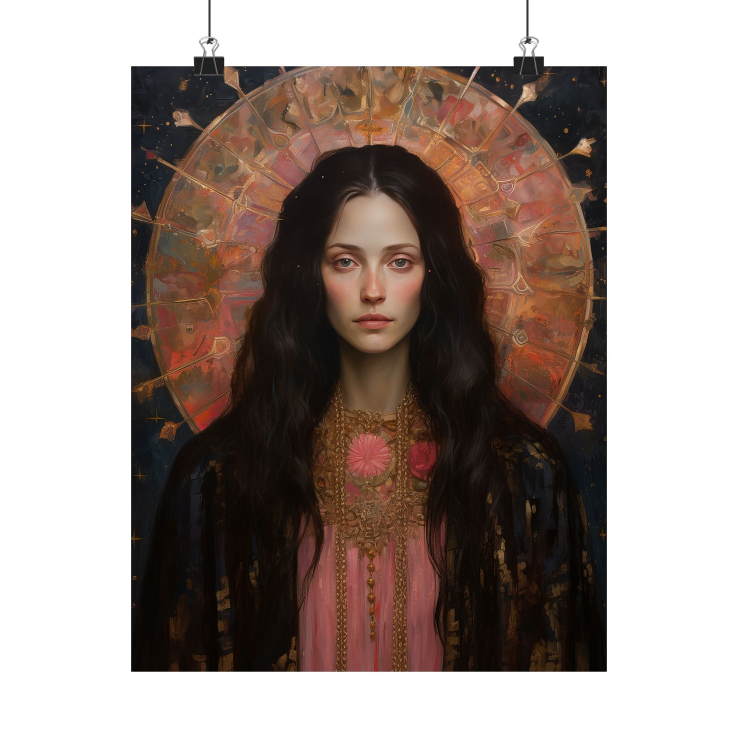 Saint Susanna - Sanctified Souls Print - Multiple Sizes - Premium Matte Vertical Posters