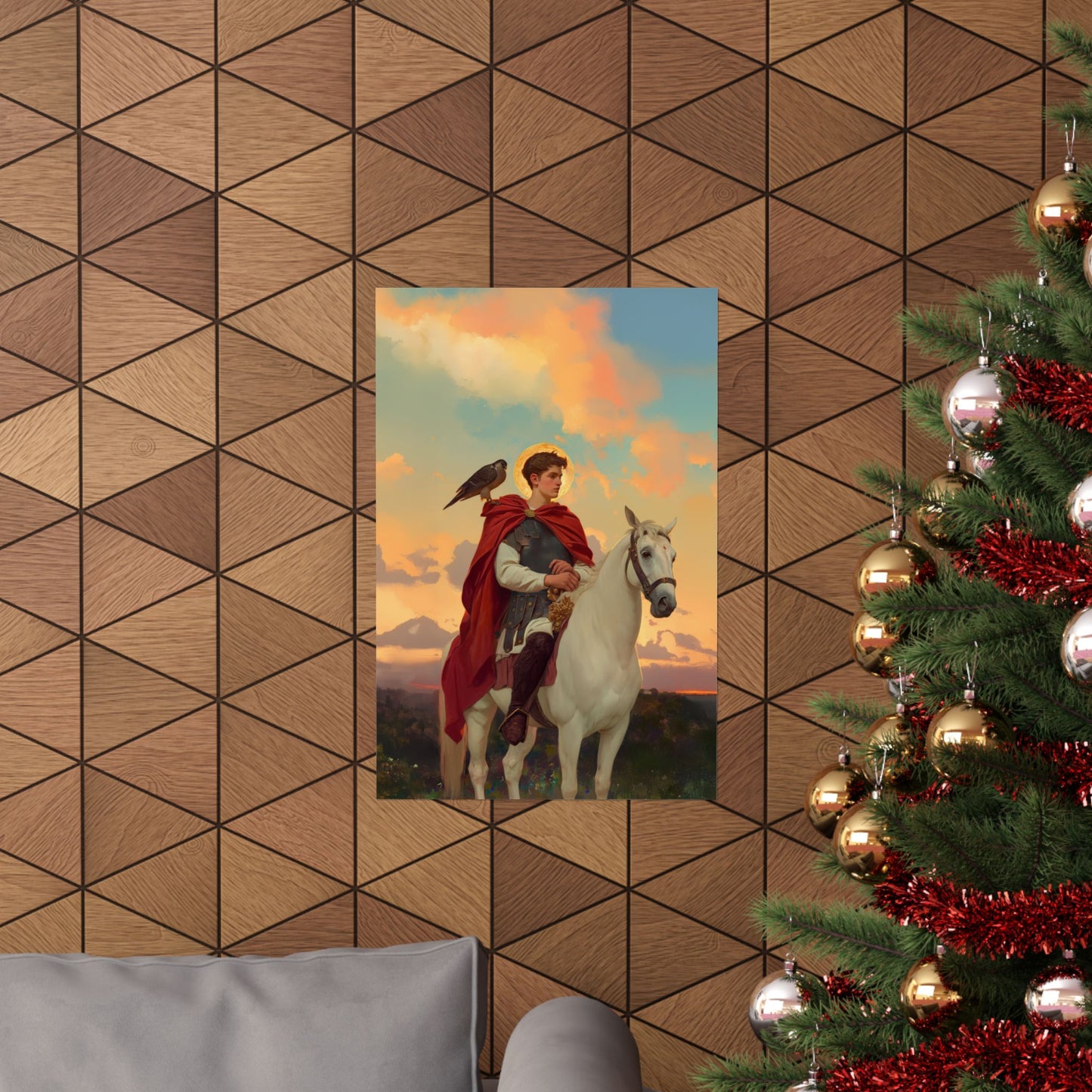 Saint Tryphon - Sanctified Souls Print - Multiple Sizes - Premium Matte Vertical Posters