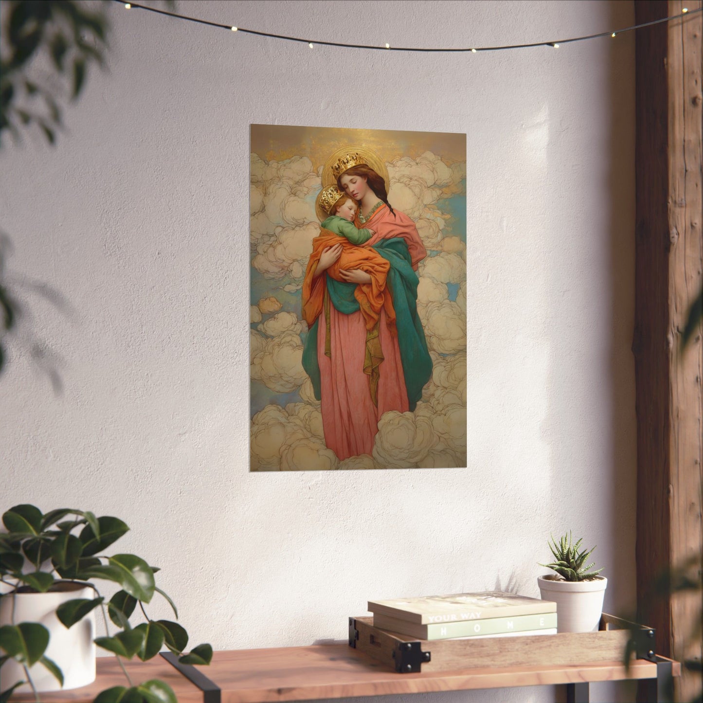 Our Lady of Perpetual Help - Sanctified Souls Print - Multiple Sizes - Premium Matte Vertical Posters