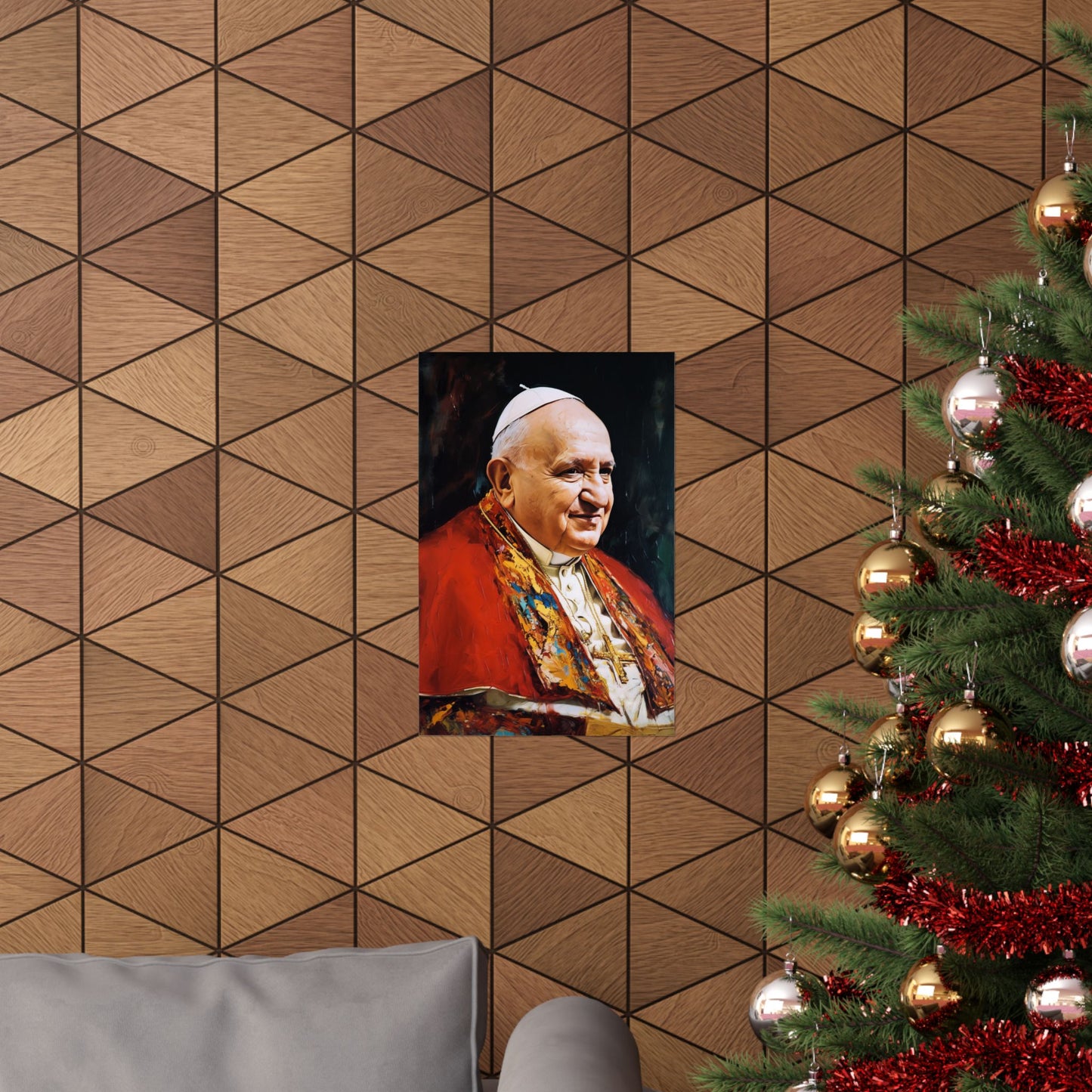 Pope Saint John XXIII - Sanctified Souls Print - Multiple Sizes - Premium Matte Vertical Posters