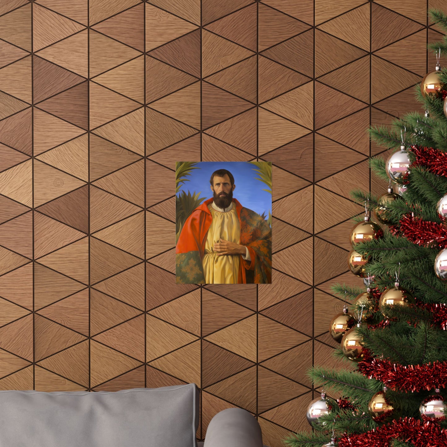 Saint Thomas the Apostle - Sanctified Souls Print - Multiple Sizes - Premium Matte Vertical Posters