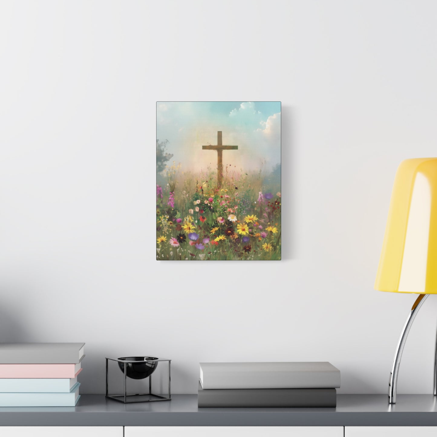 The Cross That Called the Earth to Life - Gallery Wrapped Canvas - Print - Religious Art for your Home - Catholic