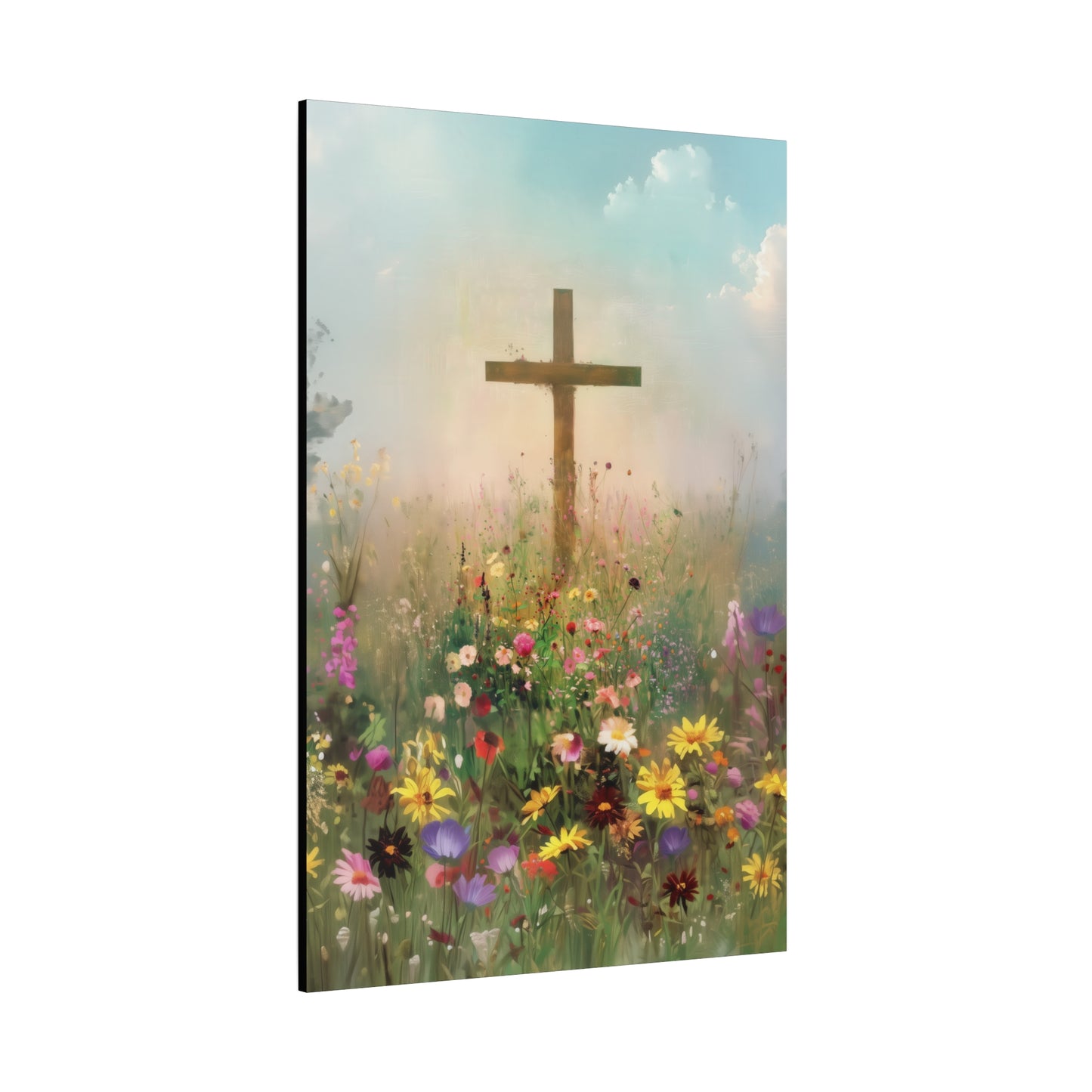 The Cross That Called the Earth to Life - Gallery Wrapped Canvas - Print - Religious Art for your Home - Catholic