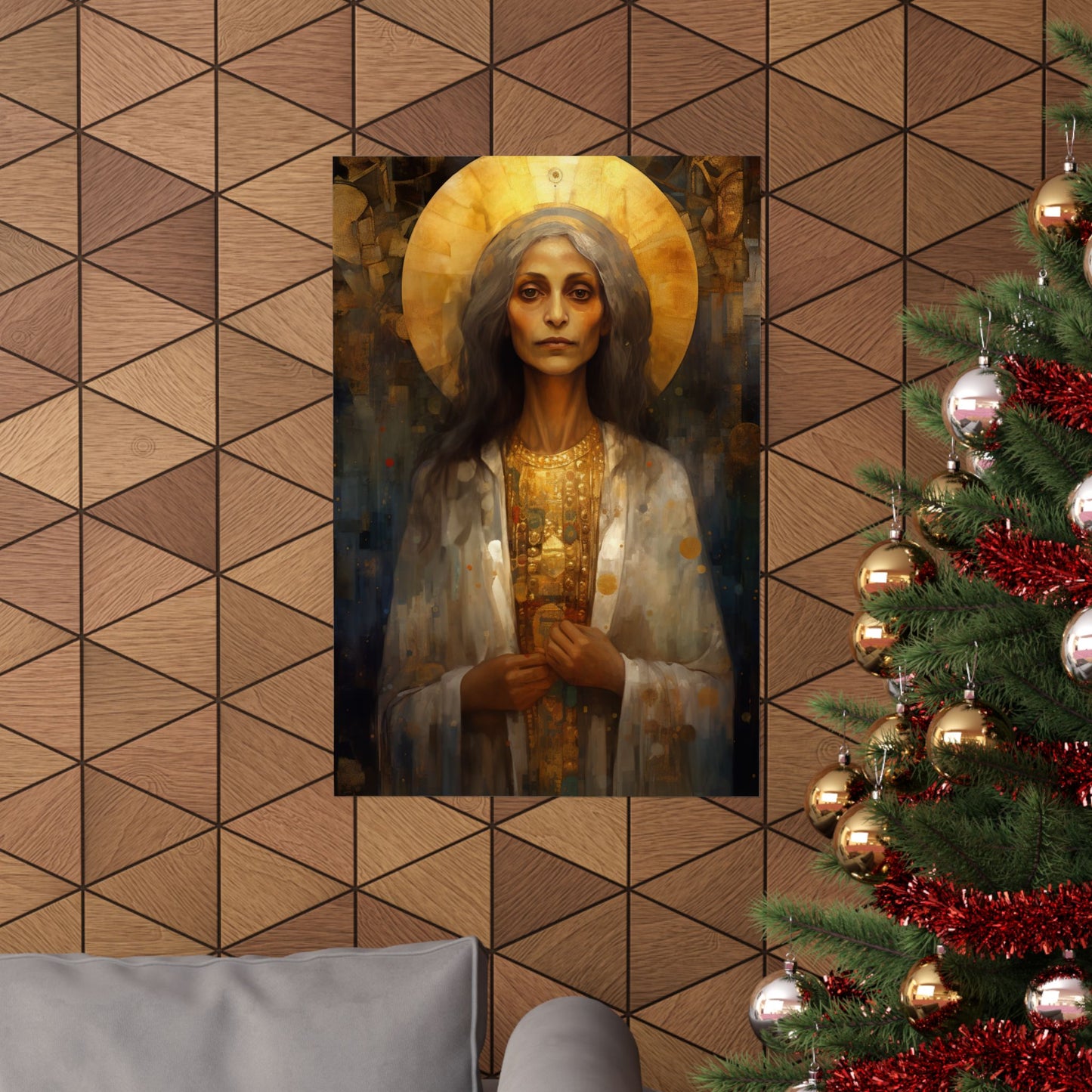 Saint Mary of Egypt Print - Sanctified Souls Print - Multiple Sizes - Premium Matte Vertical Posters