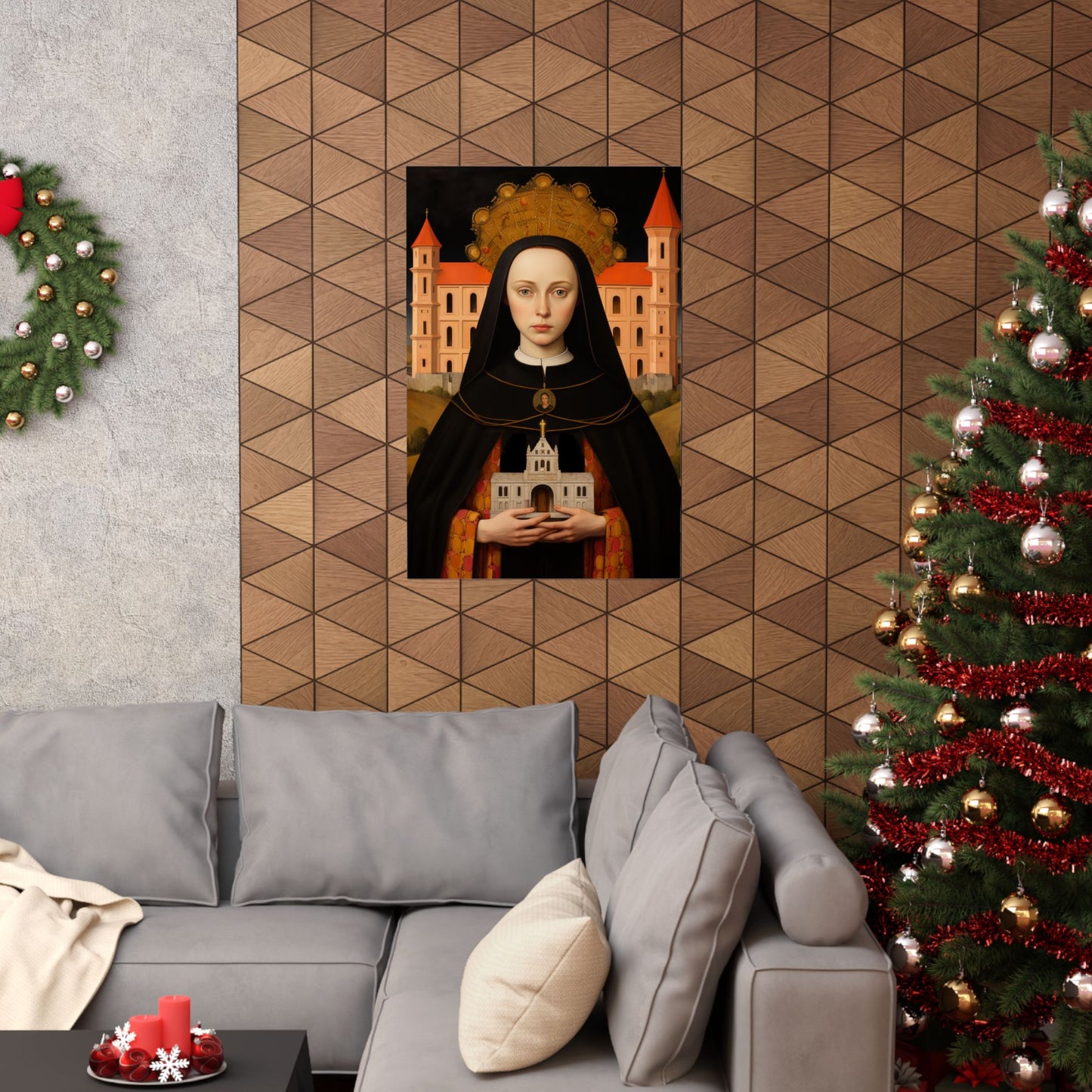 Saint Hedwig - Sanctified Souls Print - Multiple Sizes - Premium Matte Vertical Posters