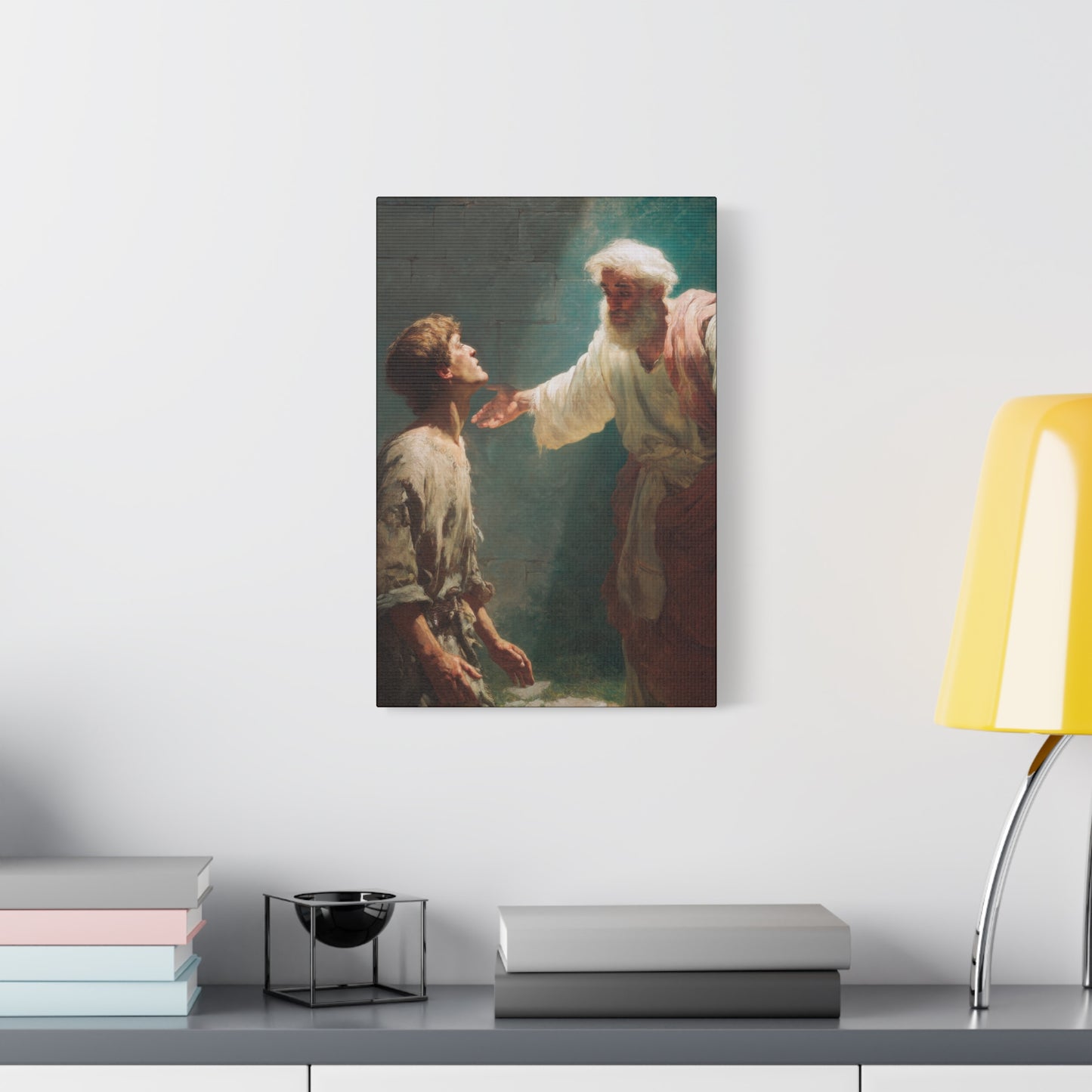 Homecoming of the Prodigal Son - Gallery Wrapped Canvas - Print - Religious Art for your Home - Catholic Art Print