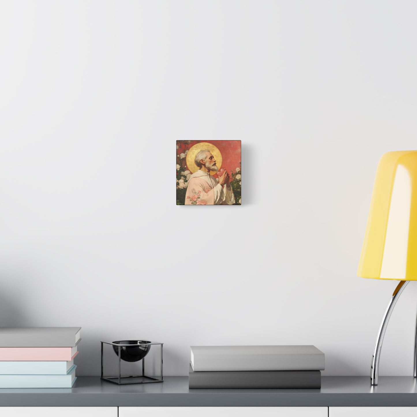 Saint Valentine - Multiple Sizes - Catholic Home art - Museum Wrapped Canvas - Sanctified Souls Print - Catholic Saint Art