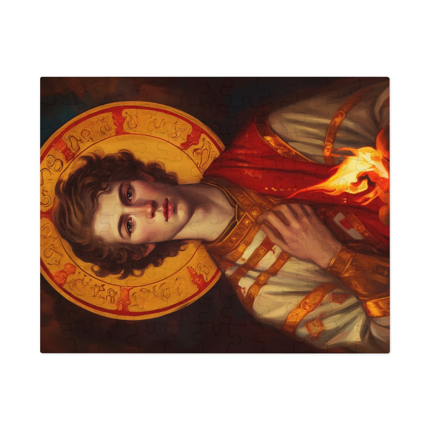 Saint Lawrence - Puzzle and Keepsake Tin - Religious Jigsaw Puzzle (30, 110, 252, 500,1000-Piece) - Religious Puzzle