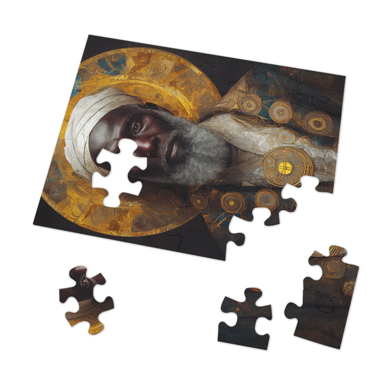 Saint Benedict - Puzzle and Keepsake Tin - Religious Jigsaw Puzzle (30, 110, 252, 500,1000-Piece) - Religious Puzzle
