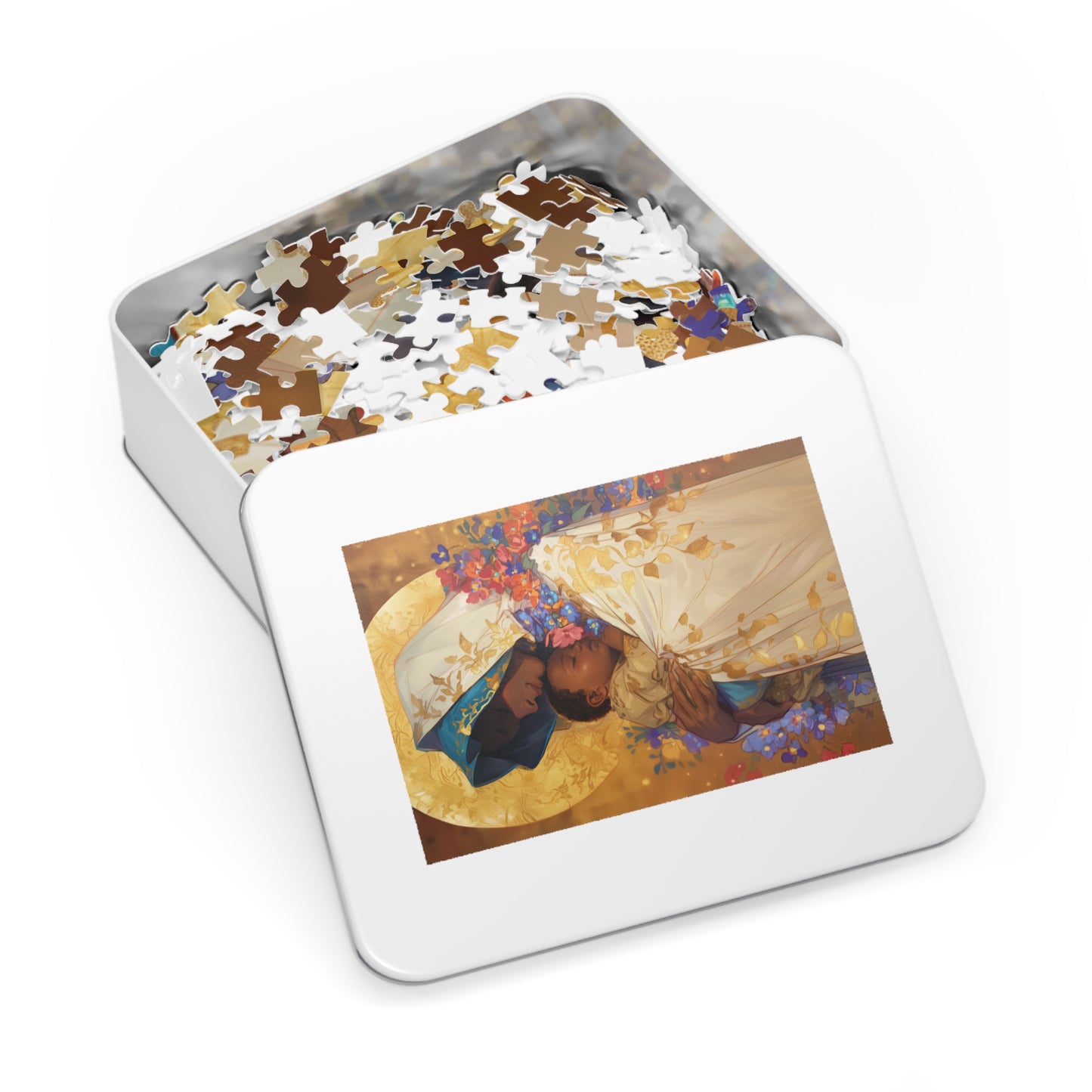 Divine Radiance- Our Lady of Kibeho's Blessing - Puzzle and Keepsake Tin - Religious (30, 110, 252, 500,1000) - Religious Puzzle - Religious