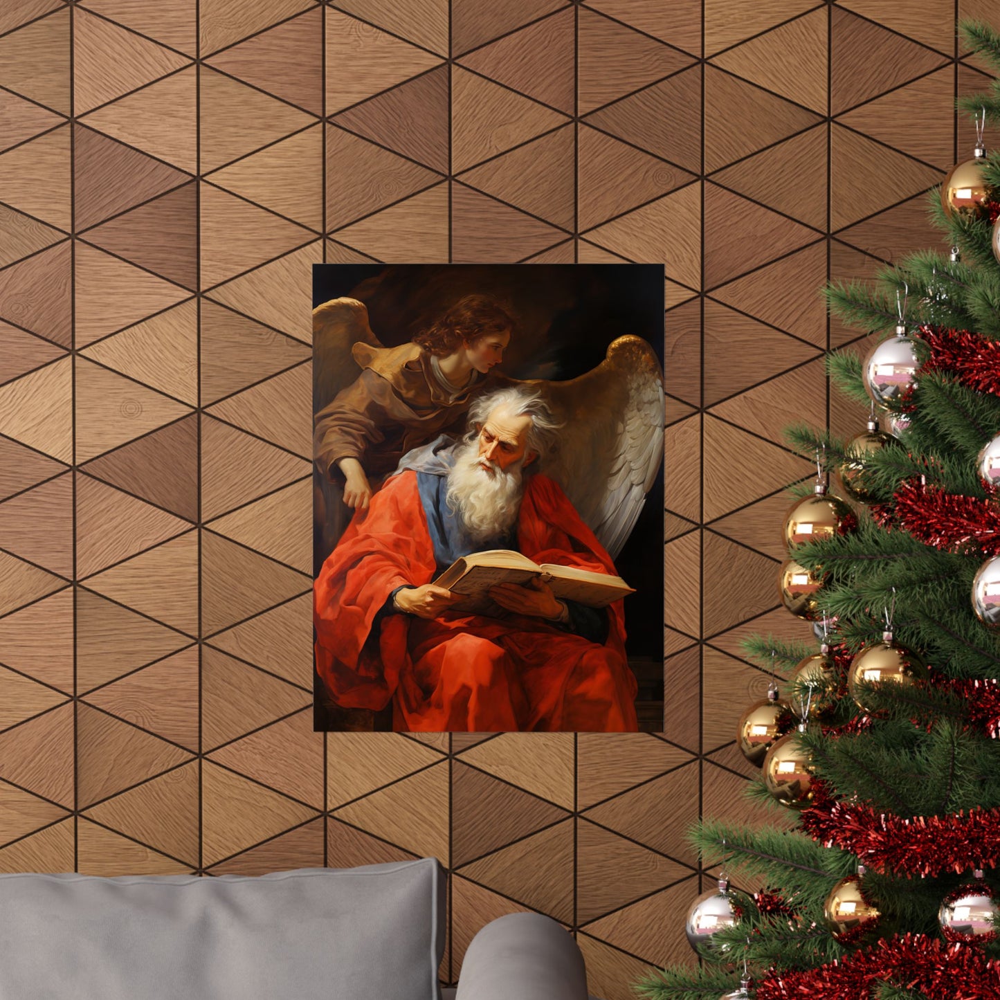 Saint Matthew the Apostle Print - Sanctified Souls Print - Multiple Sizes - Premium Matte Vertical Posters