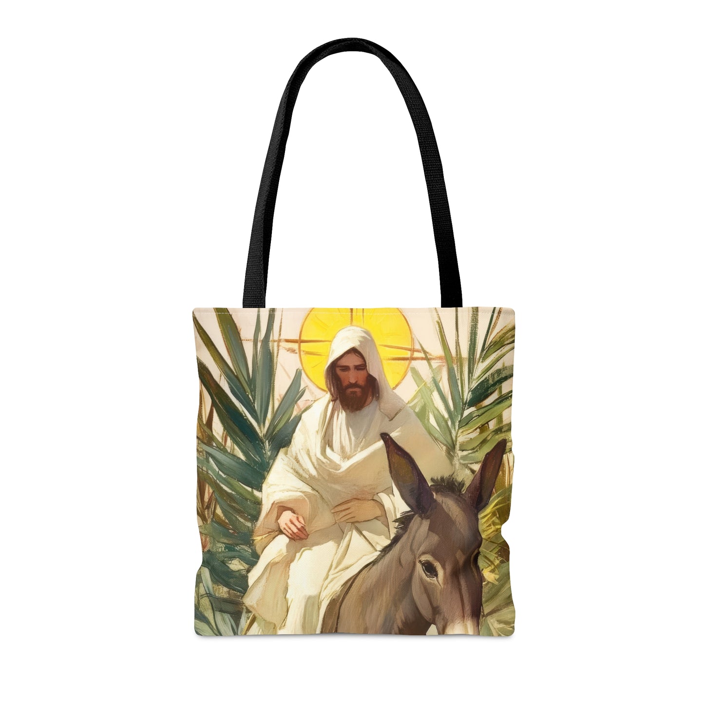 Benedictus Qui Venit (Blessed is He who comes) Tote Bag - Large Medium Small Faith Art Bag - Catholic Faith Purse - Double Sided
