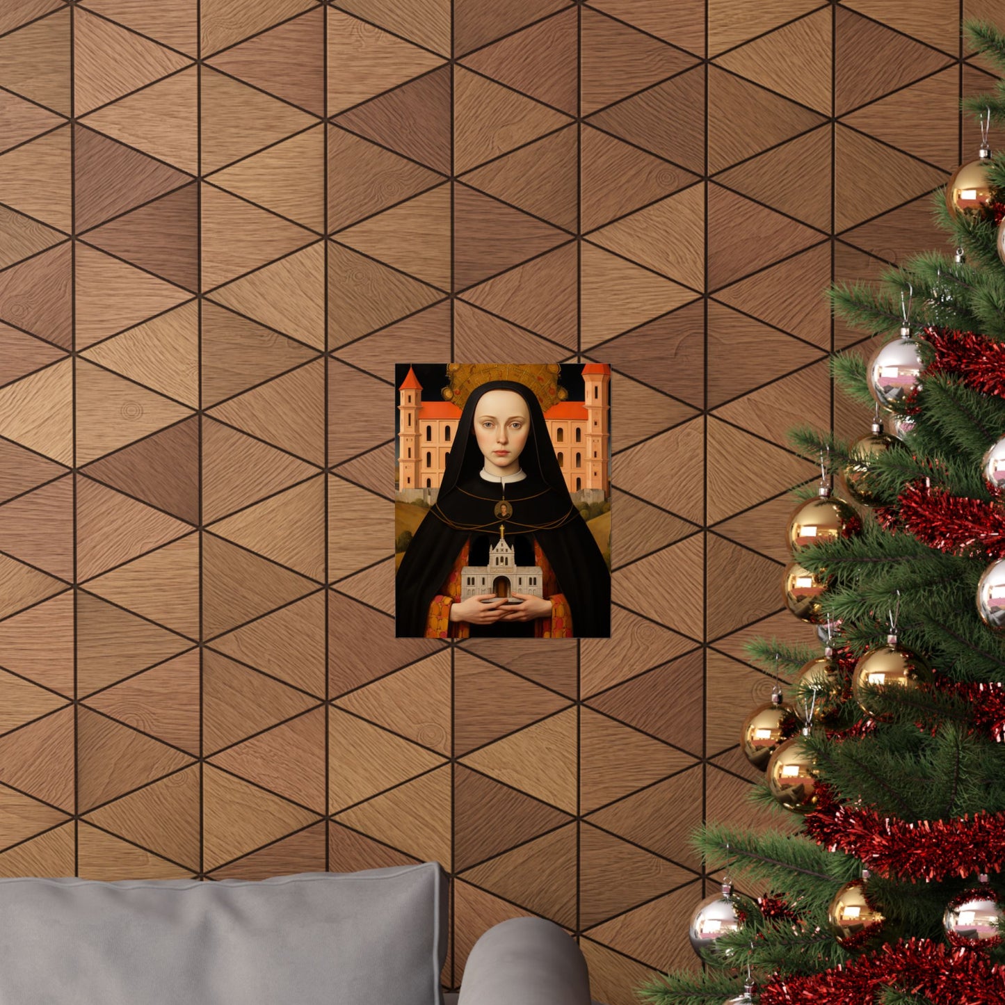 Saint Hedwig - Sanctified Souls Print - Multiple Sizes - Premium Matte Vertical Posters
