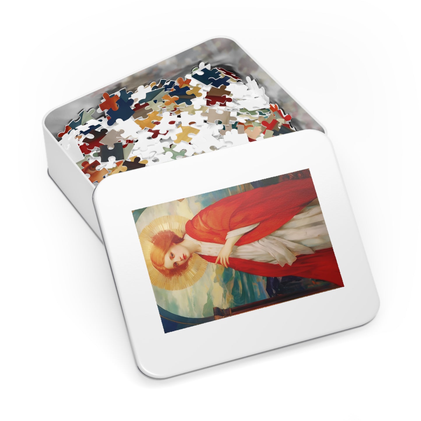 Saint Bibiana - Puzzle and Keepsake Tin - Jigsaw Puzzle (30, 110, 252, 500,1000-Piece) - Religious Puzzle