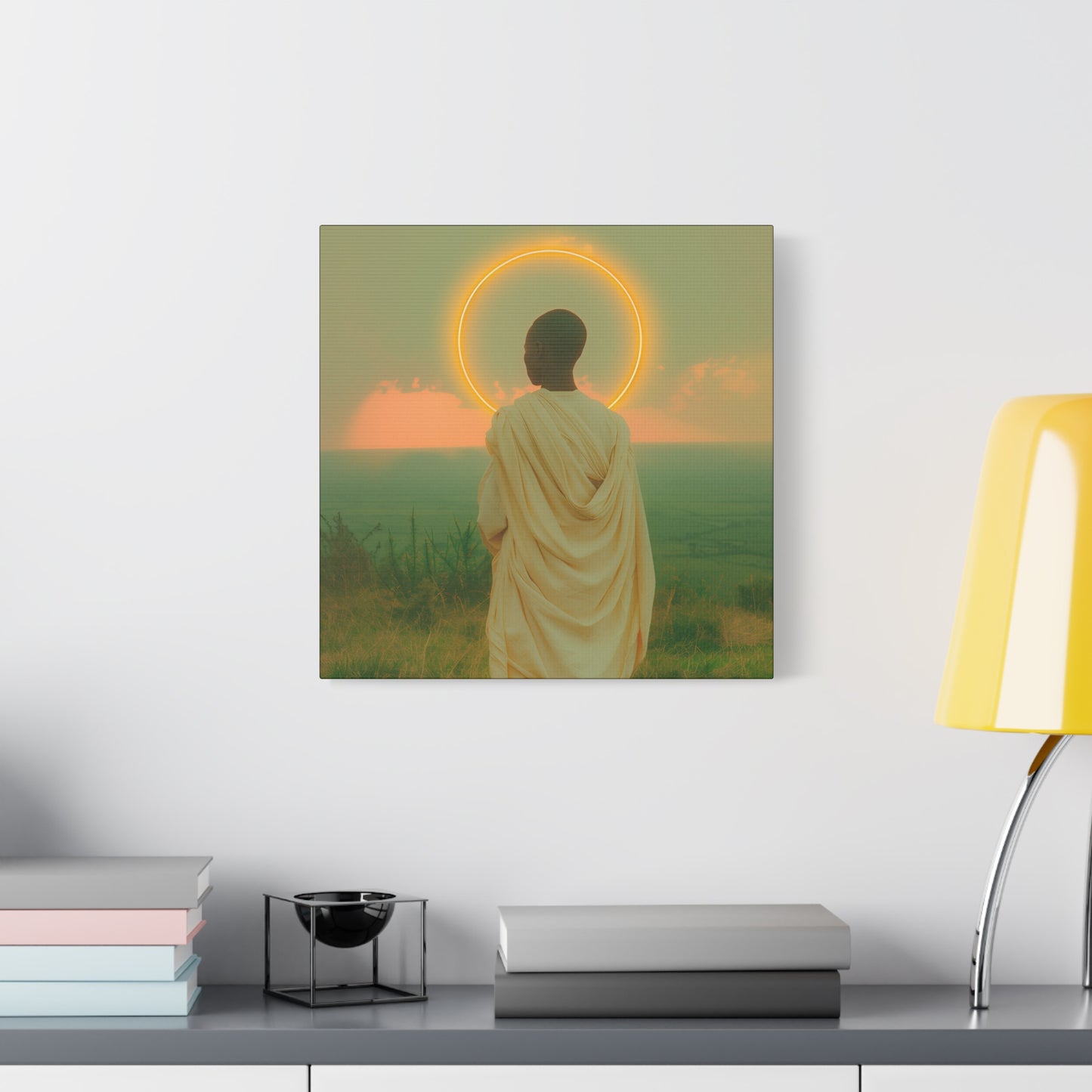 Saint Charles Lwanga -  Museum Wrapped Canvas - Sanctified Souls Print - Religious Art for your Home - Catholic Patron Saint Art