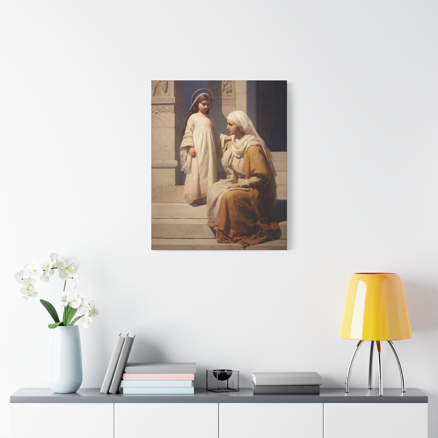 The Feast of the Presentation of the Blessed Mary - Gallery Wrapped Canvas - Print - Religious Art for your Home - Catholic