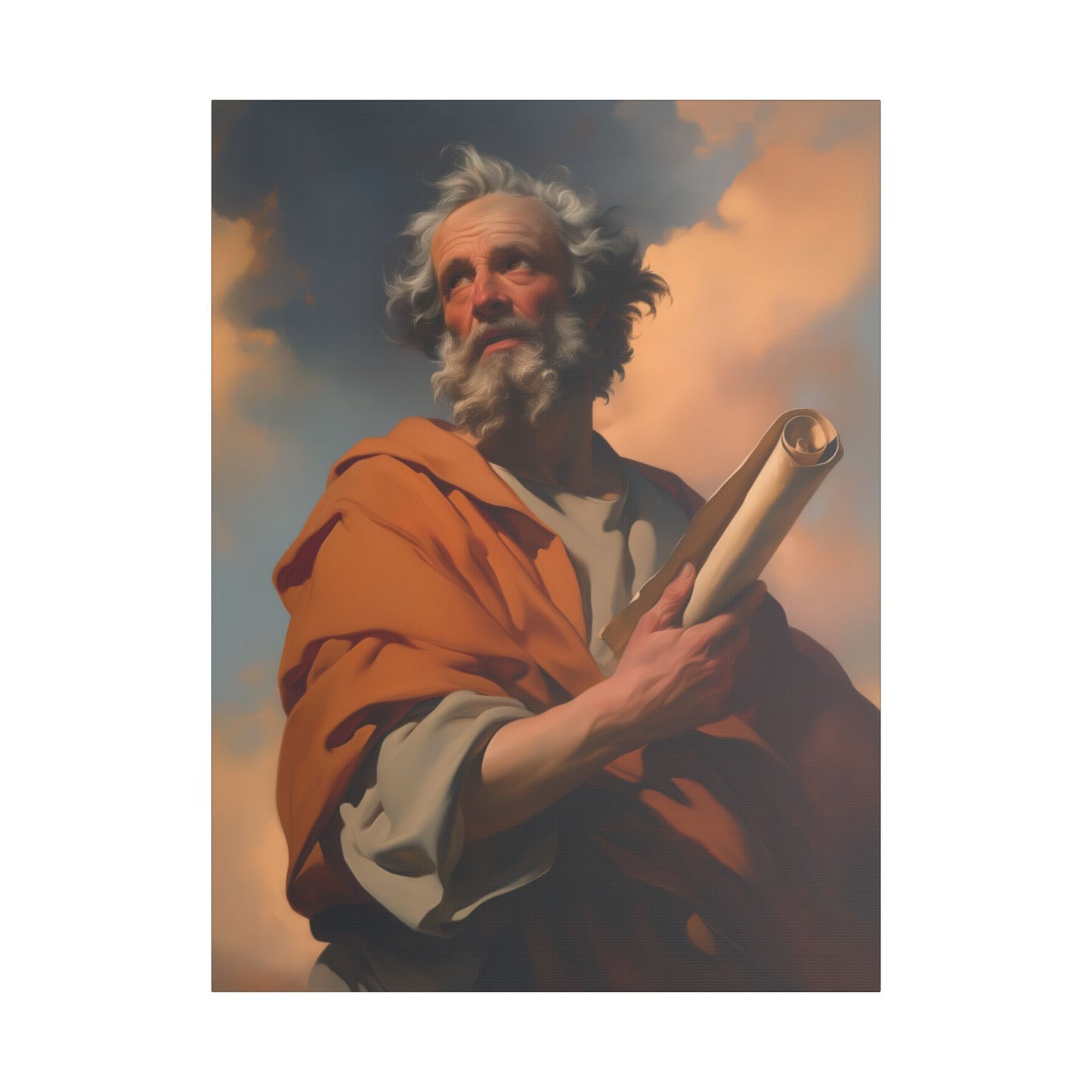 Saint Paul the Apostle-  Wrapped Canvas Print - Multiple Sizes - Catholic Home art Matte Canvas, Stretched
