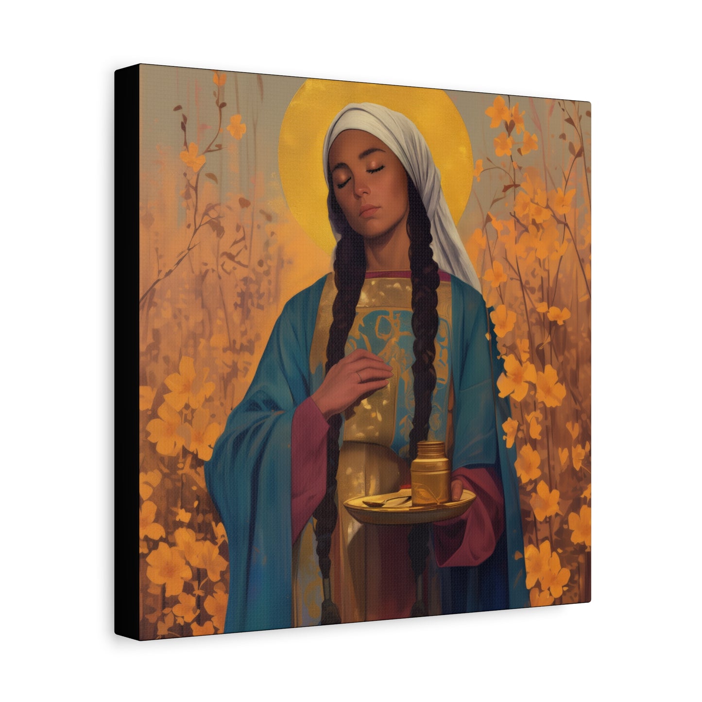 Saint Hermione of Ephesus - Gallery Wrapped Canvas - Print - Religious Art for your Home - Catholic Art Print